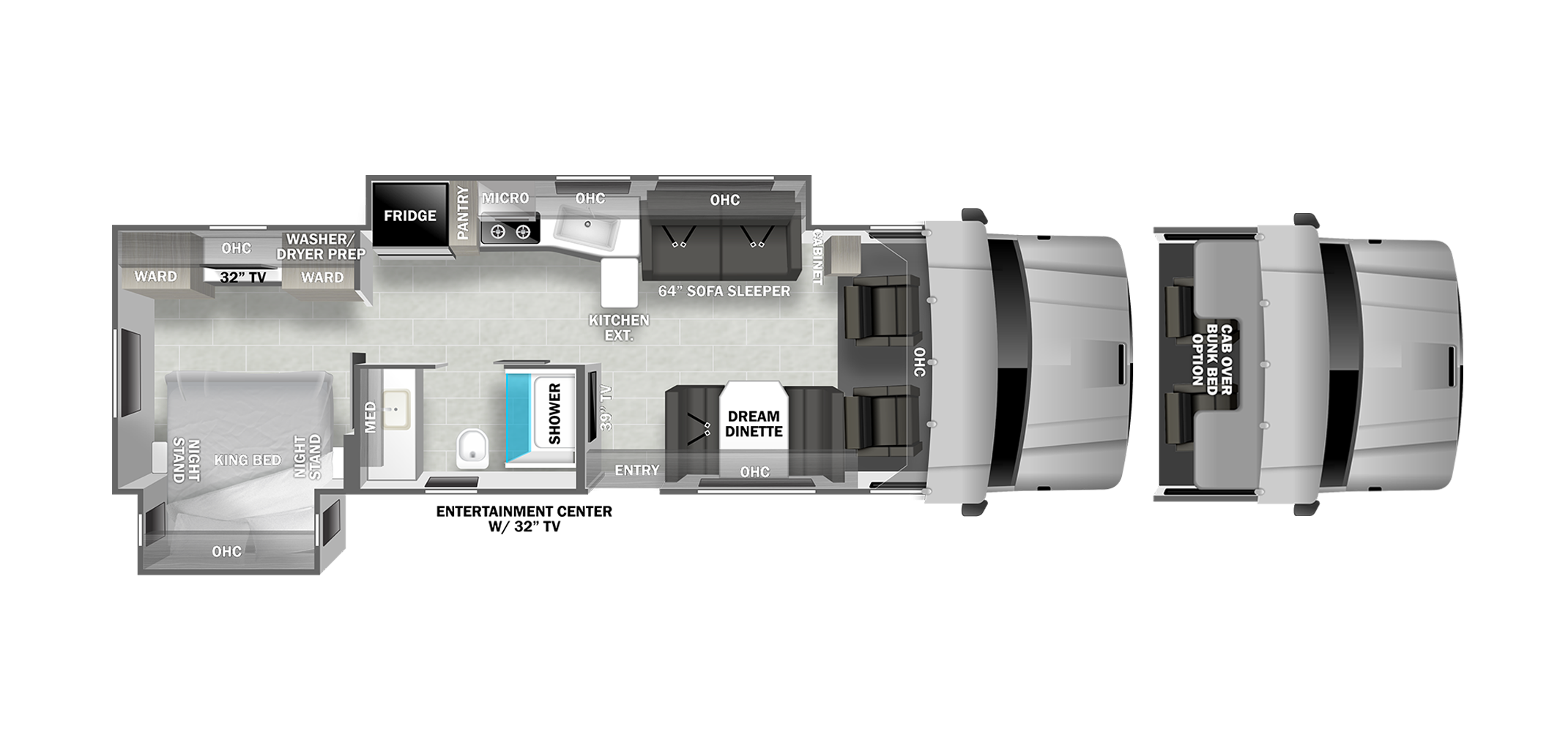 Dynaquest XL 3200KD Floor Plan