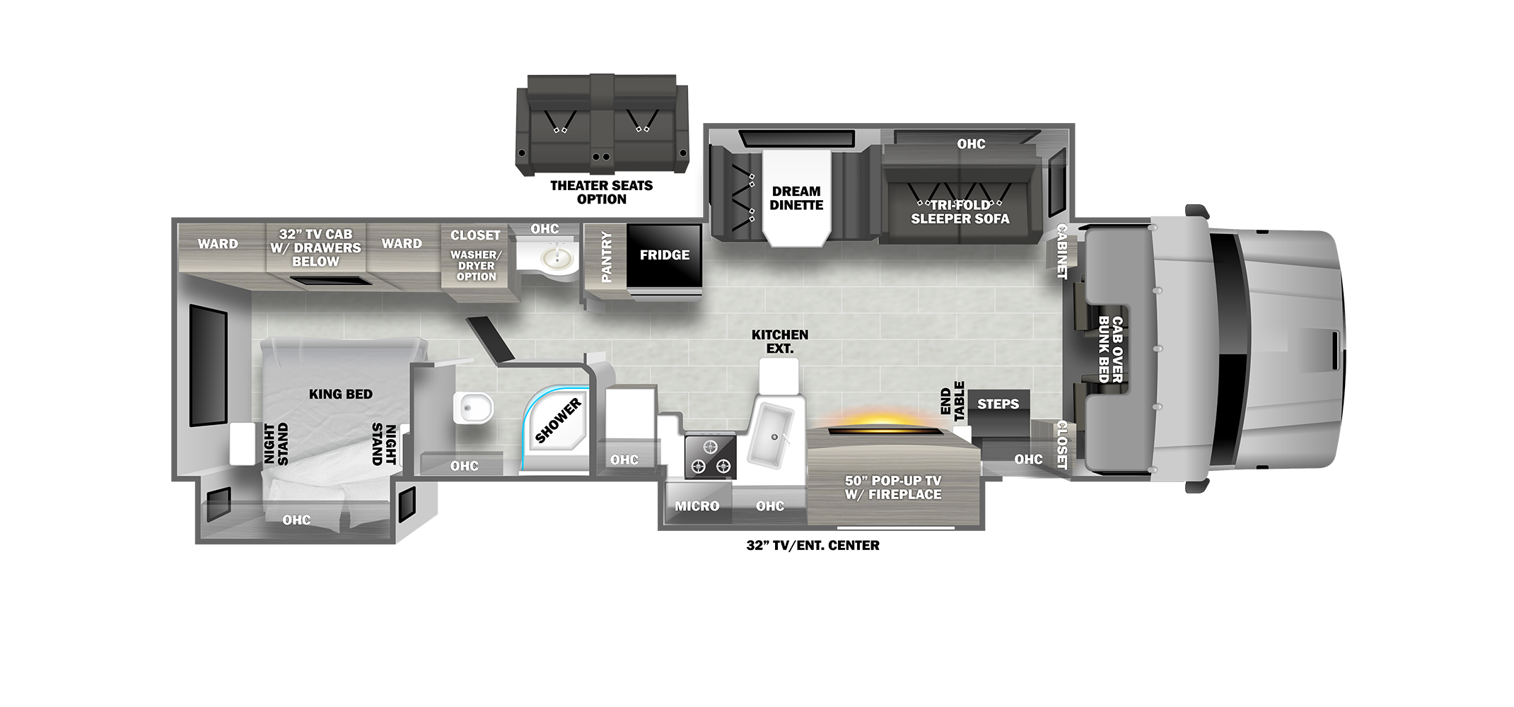 Dynaquest XL 3801TS Floor Plan