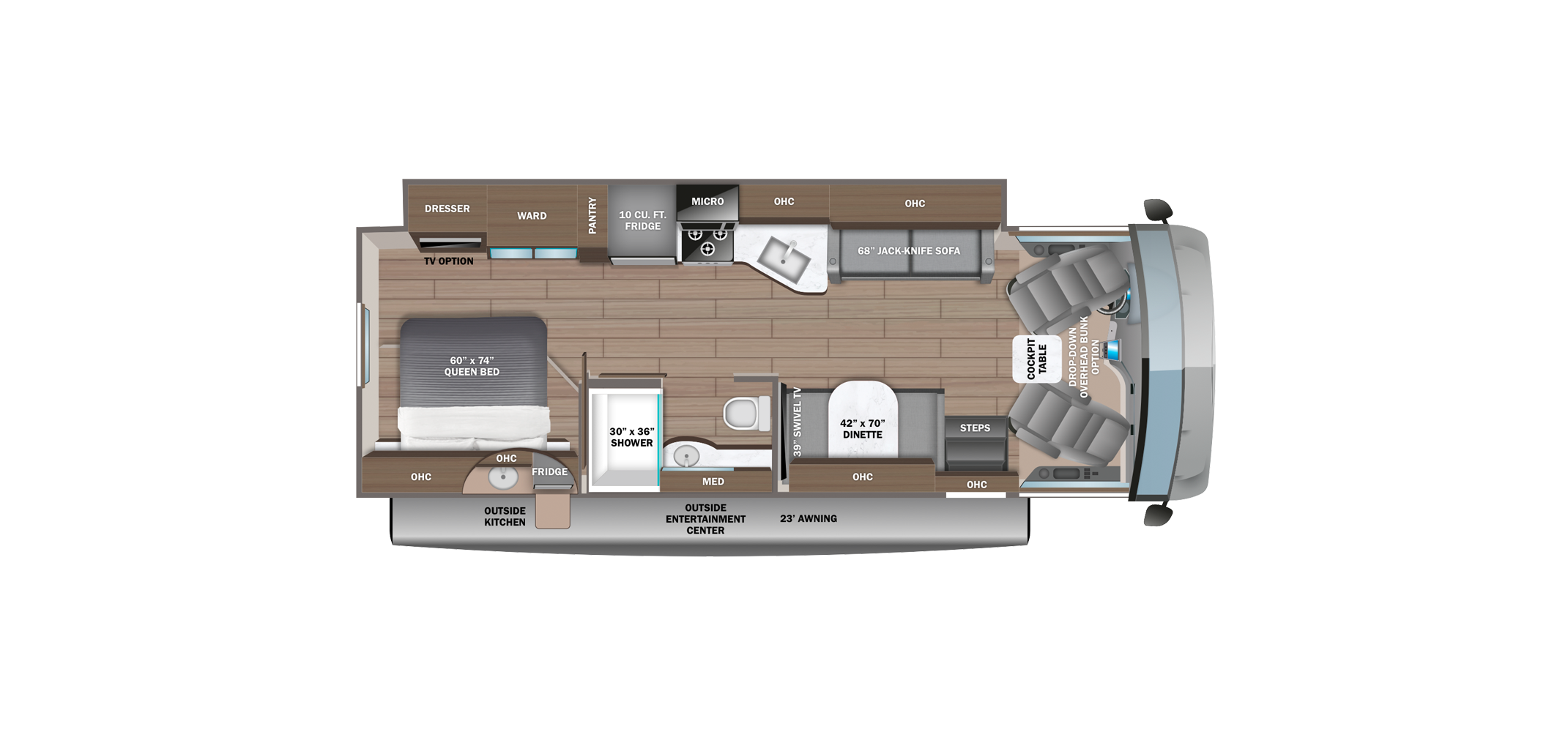 Alante 29S Floor Plan