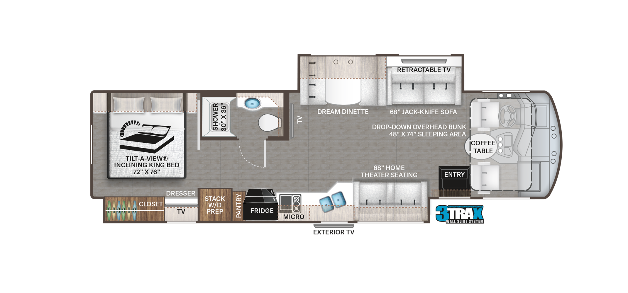 Challenger Floor Plan 35MQ