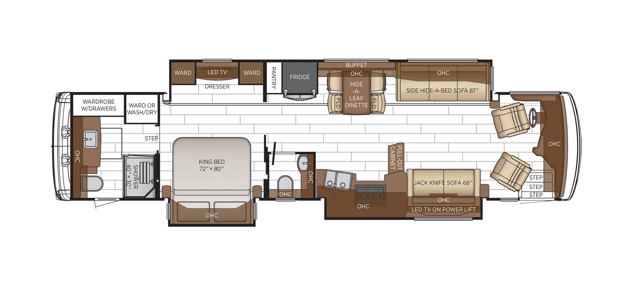 Dutch Star Floor Plan 4081