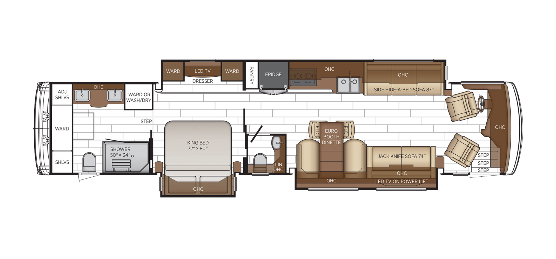 Dutch Star Floor Plan 4370