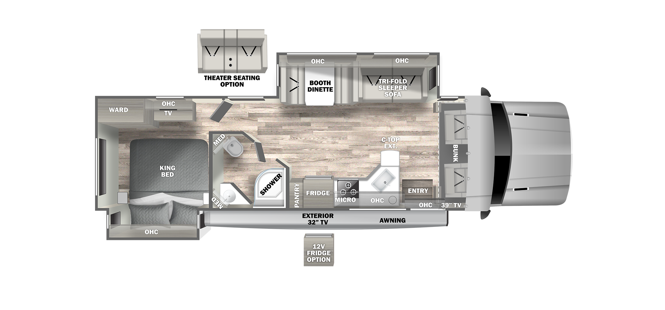 Isata 5 34DS Floor Plan