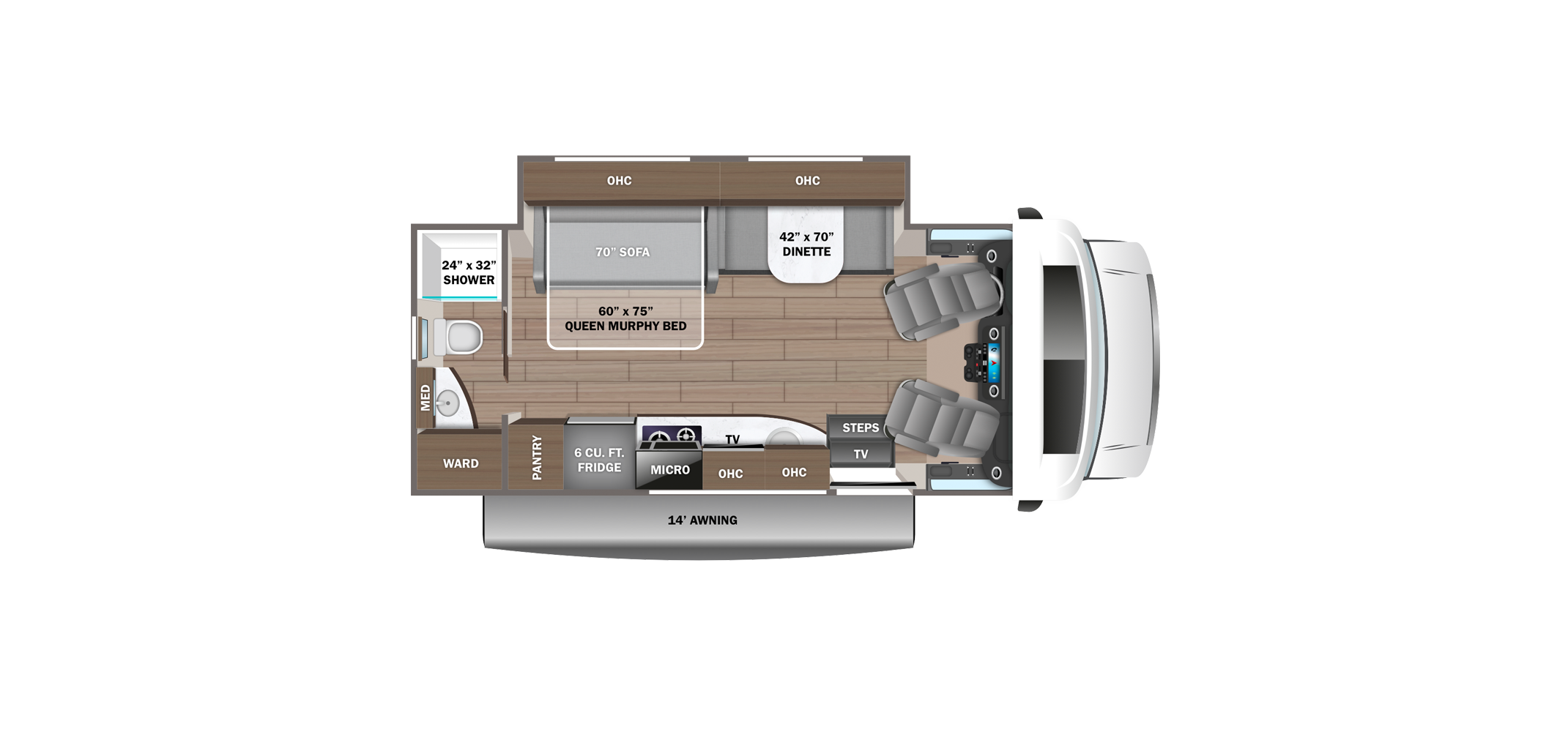 Melbourne Prestige 24RP Floor Plan