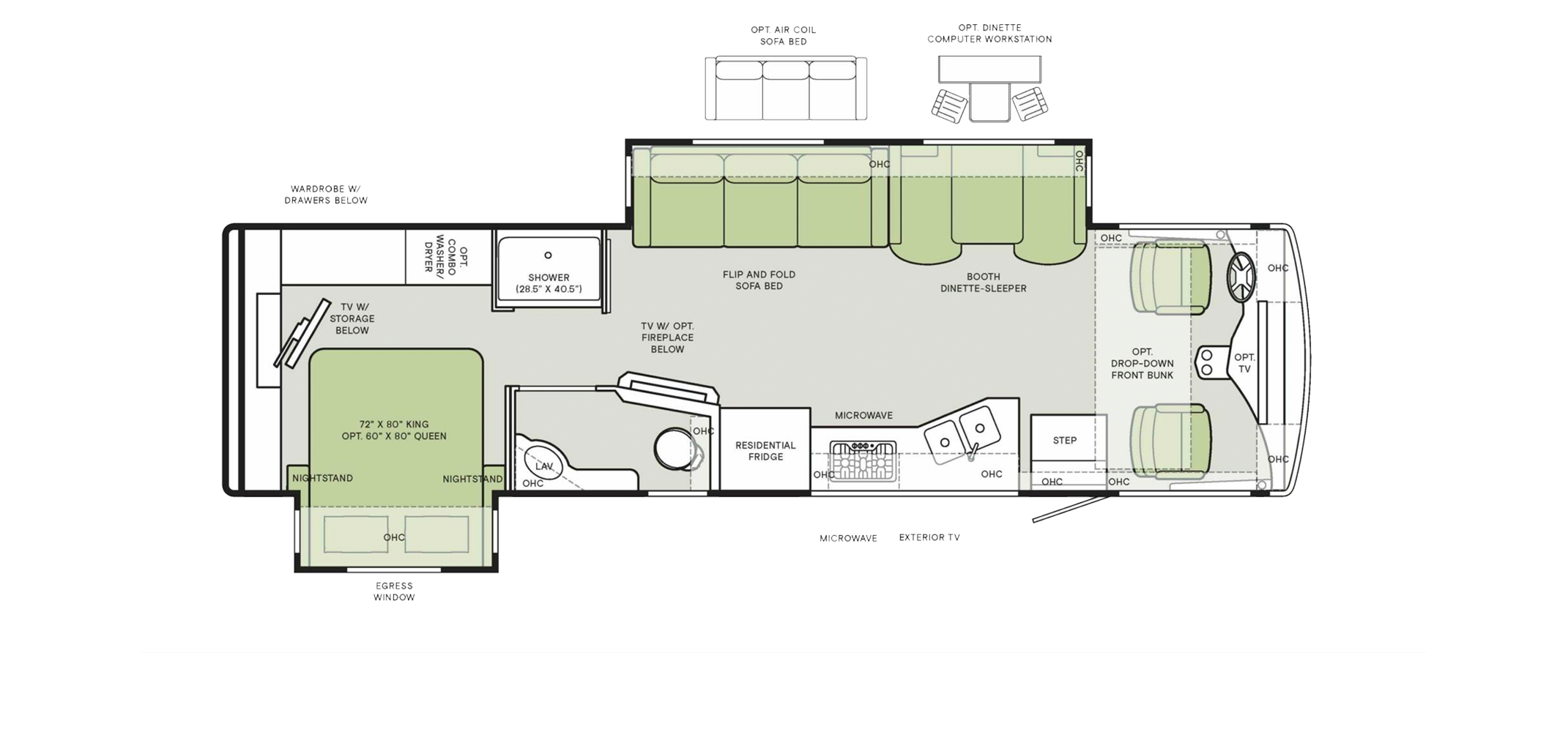 Open Road Floor Plan 32SA