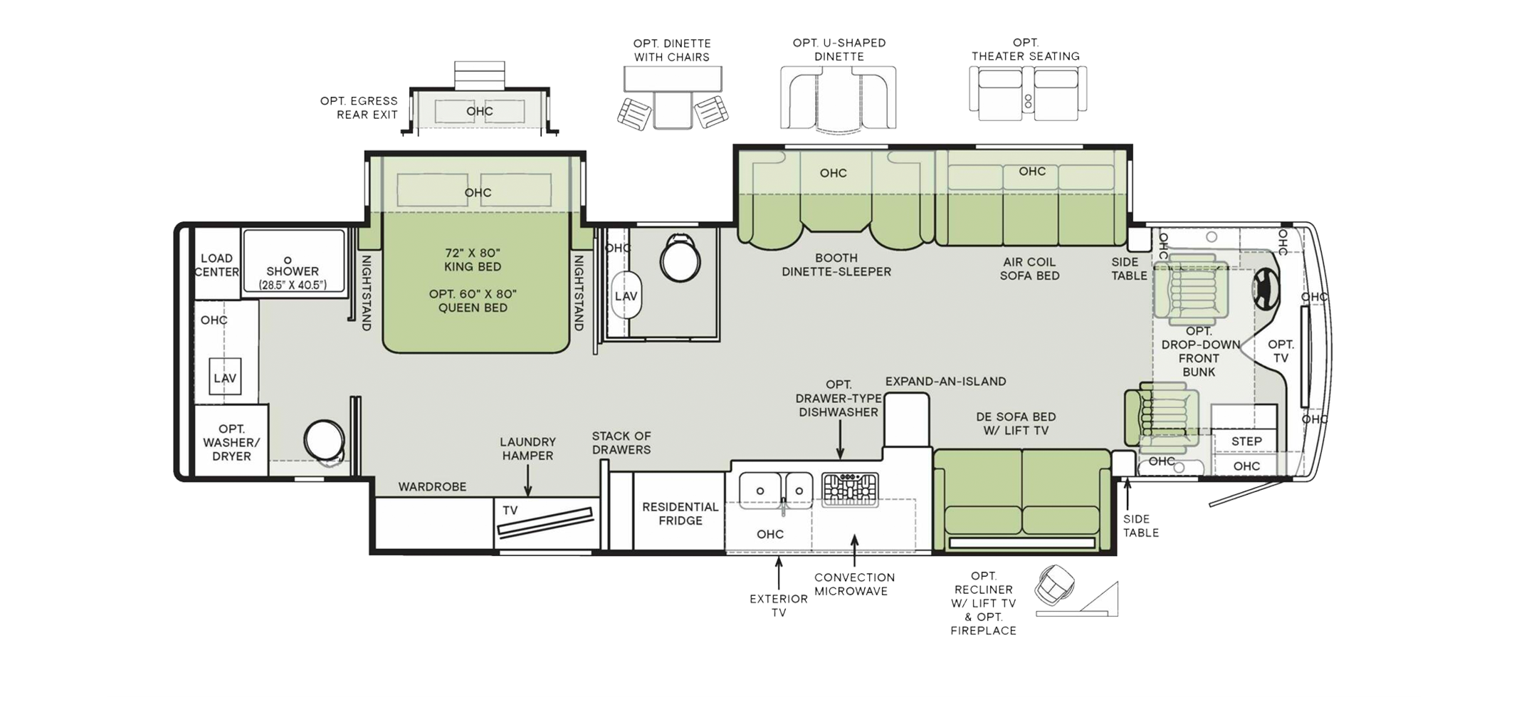 Phaeton Floor Plan 37BH