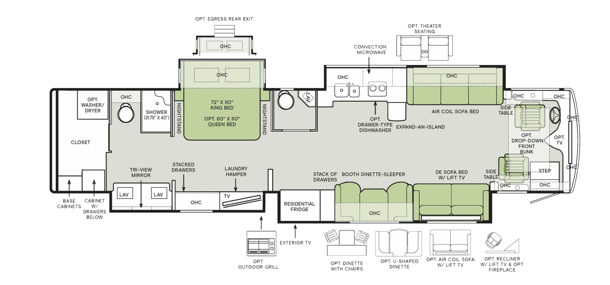 Phaeton Floor Plan 44OH