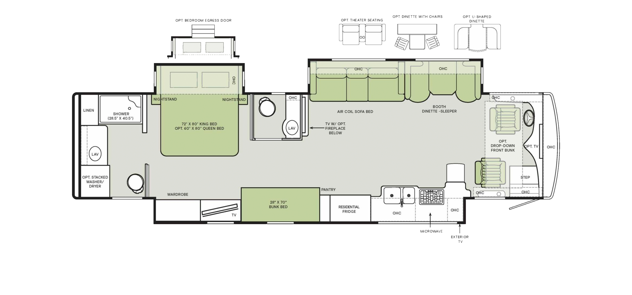 Allegro RED 360 38KA Floor Plan