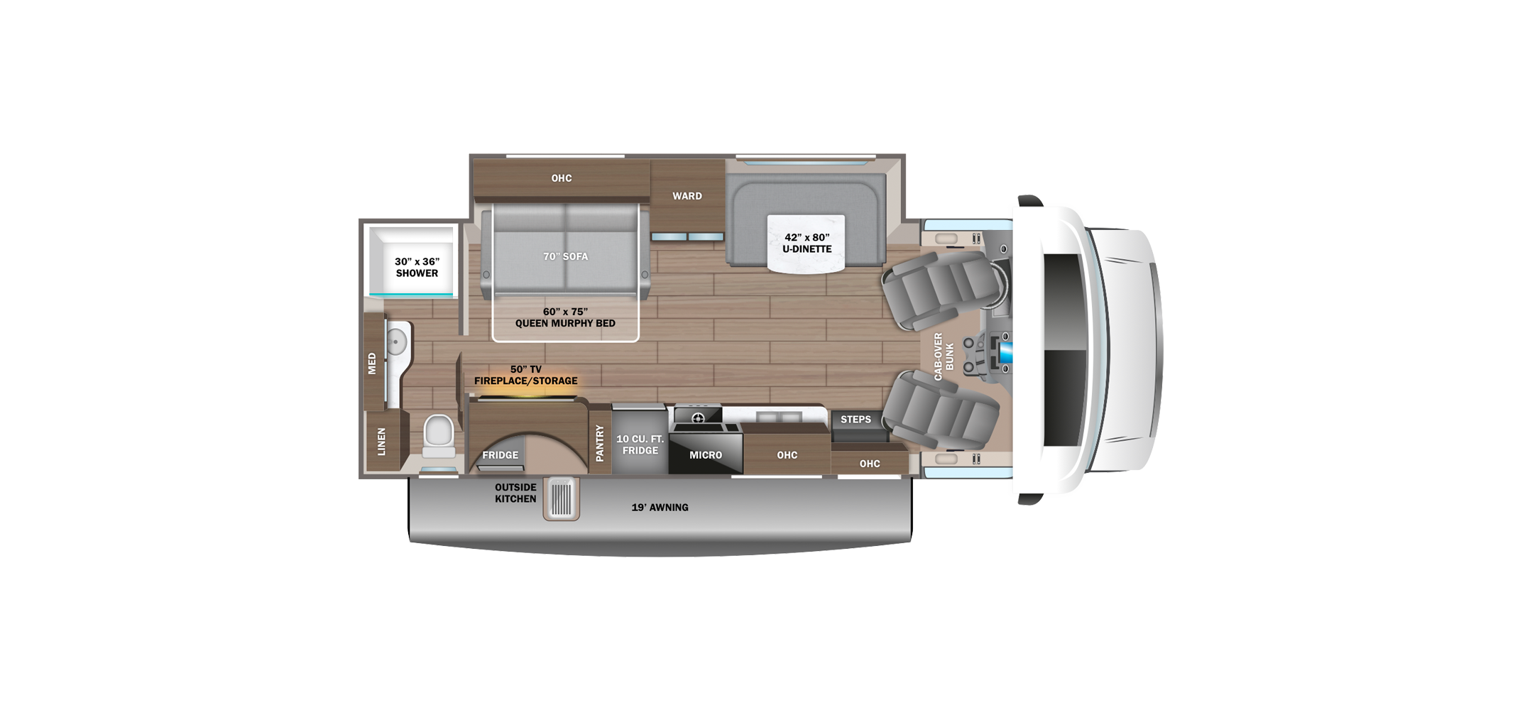 Redhawk 26M Floor Plan