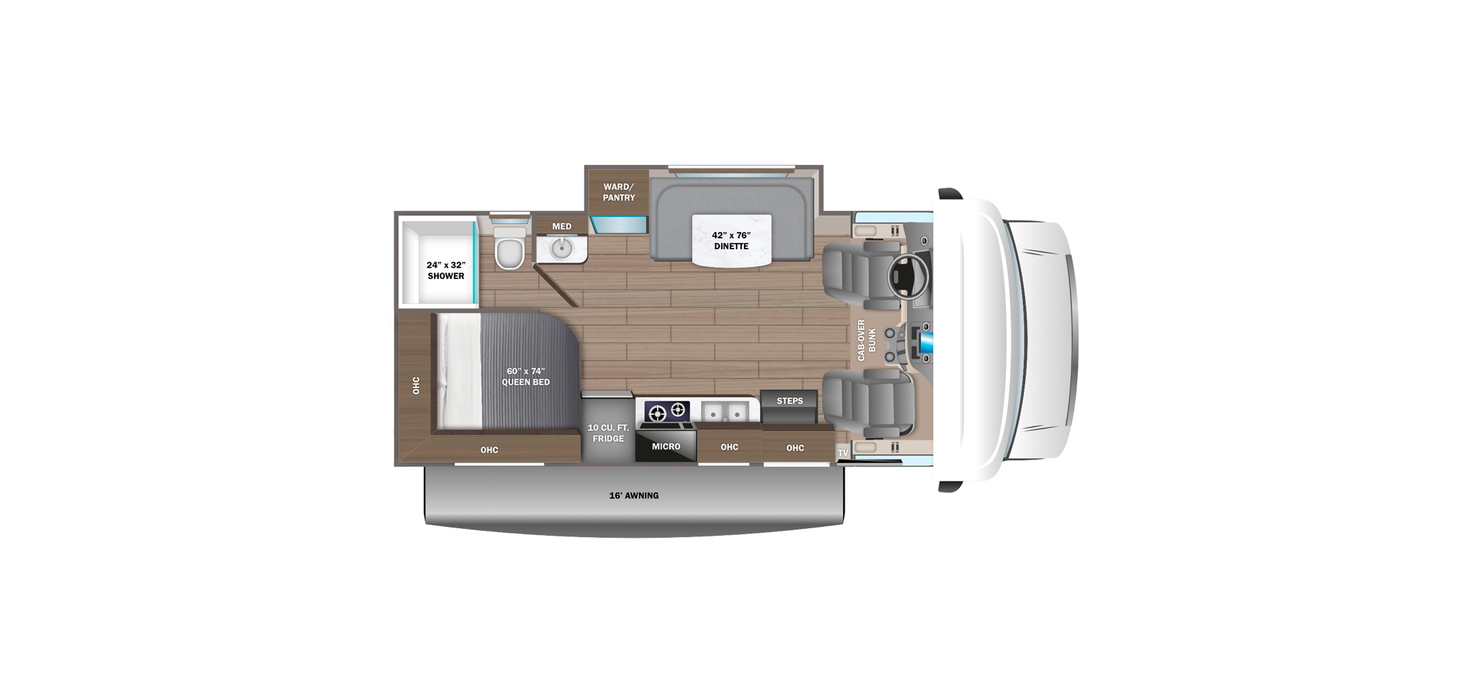 Redhawk SE 22A Floor Plan