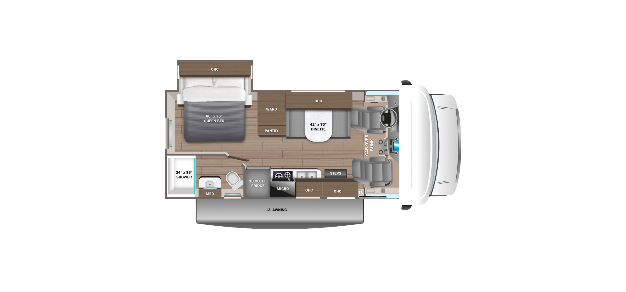 Redhawk SE 22C Floor Plan