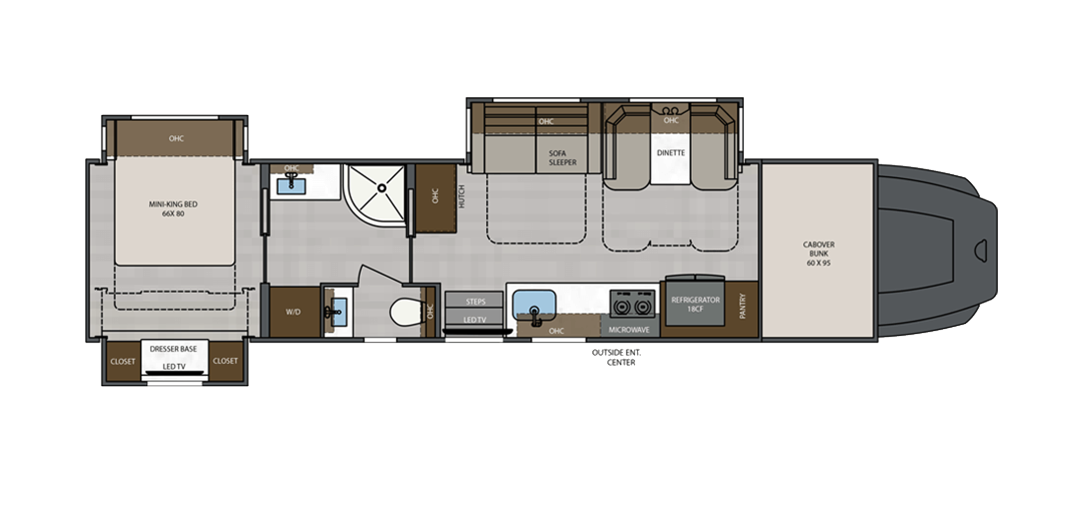 Classic Floor Plan 41CMB