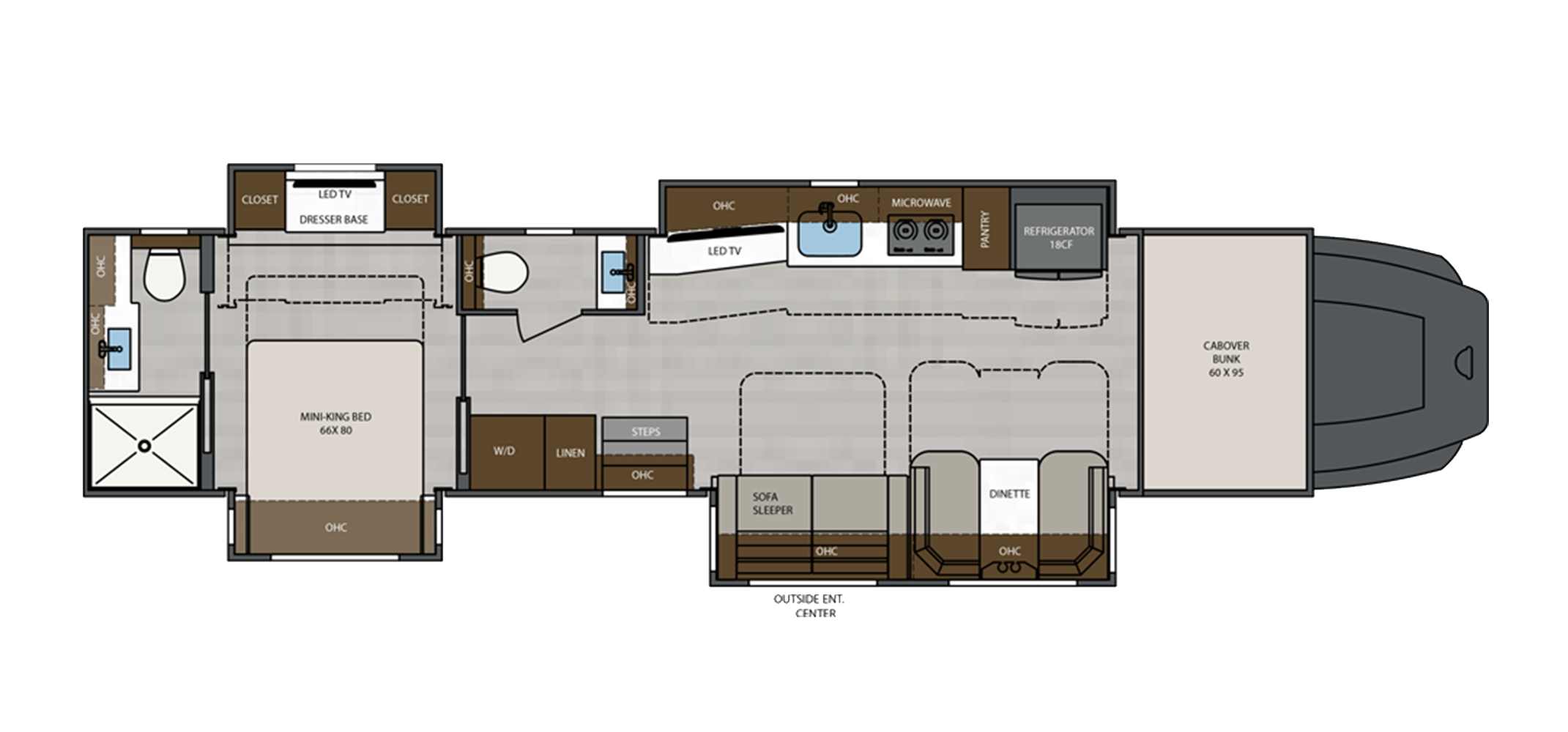 Classic Floor Plan 43CMD