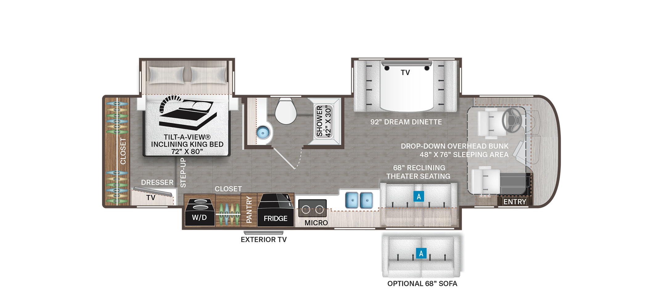 Riviera Floor Plan 34SD