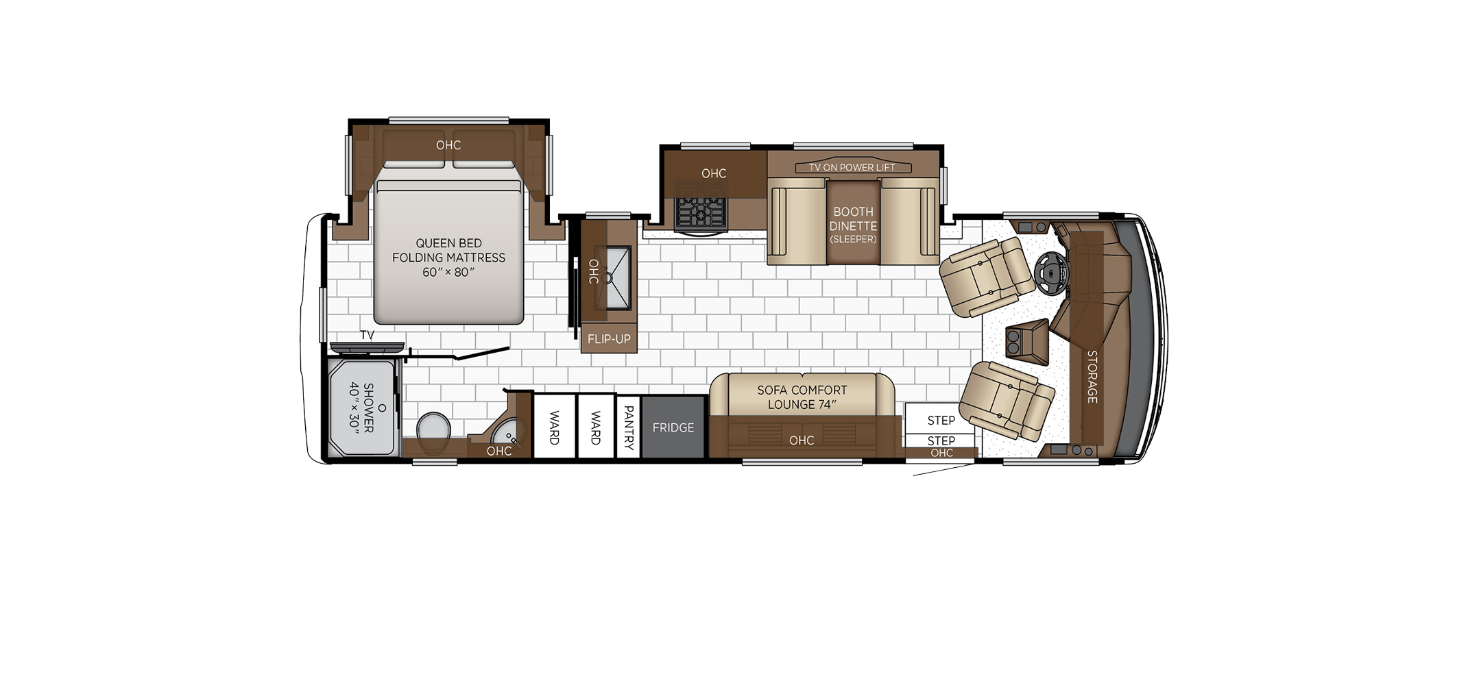 Bay Star Sport Floor Plan 2813