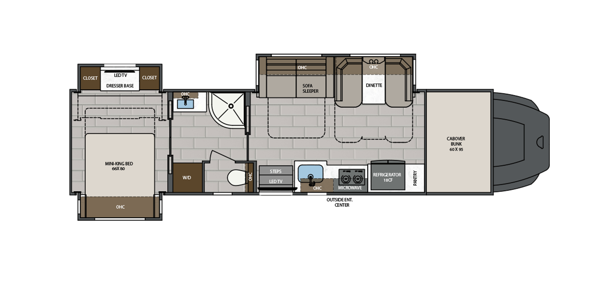 Classic Floor Plan 38CSB