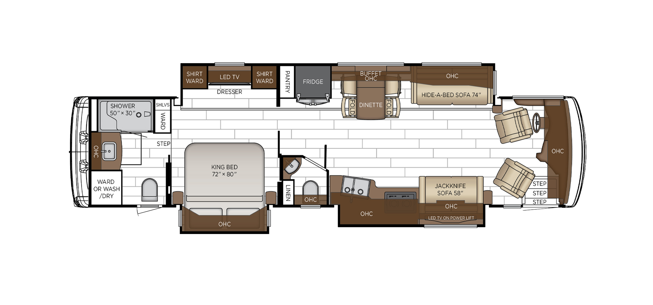 Dutch Star Floor Plan 3836