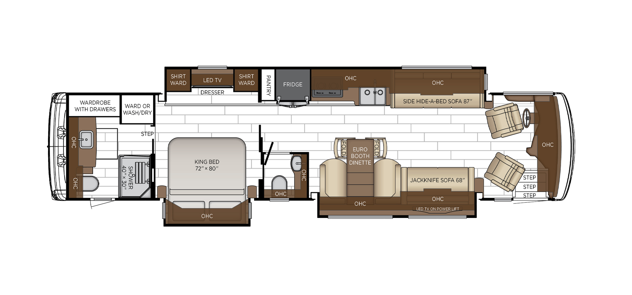 Dutch Star Floor Plan 4071