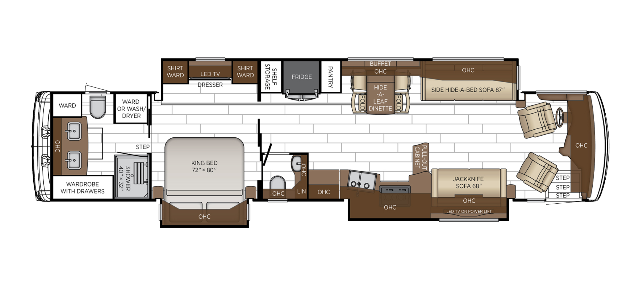 Dutch Star Floor Plan 4325