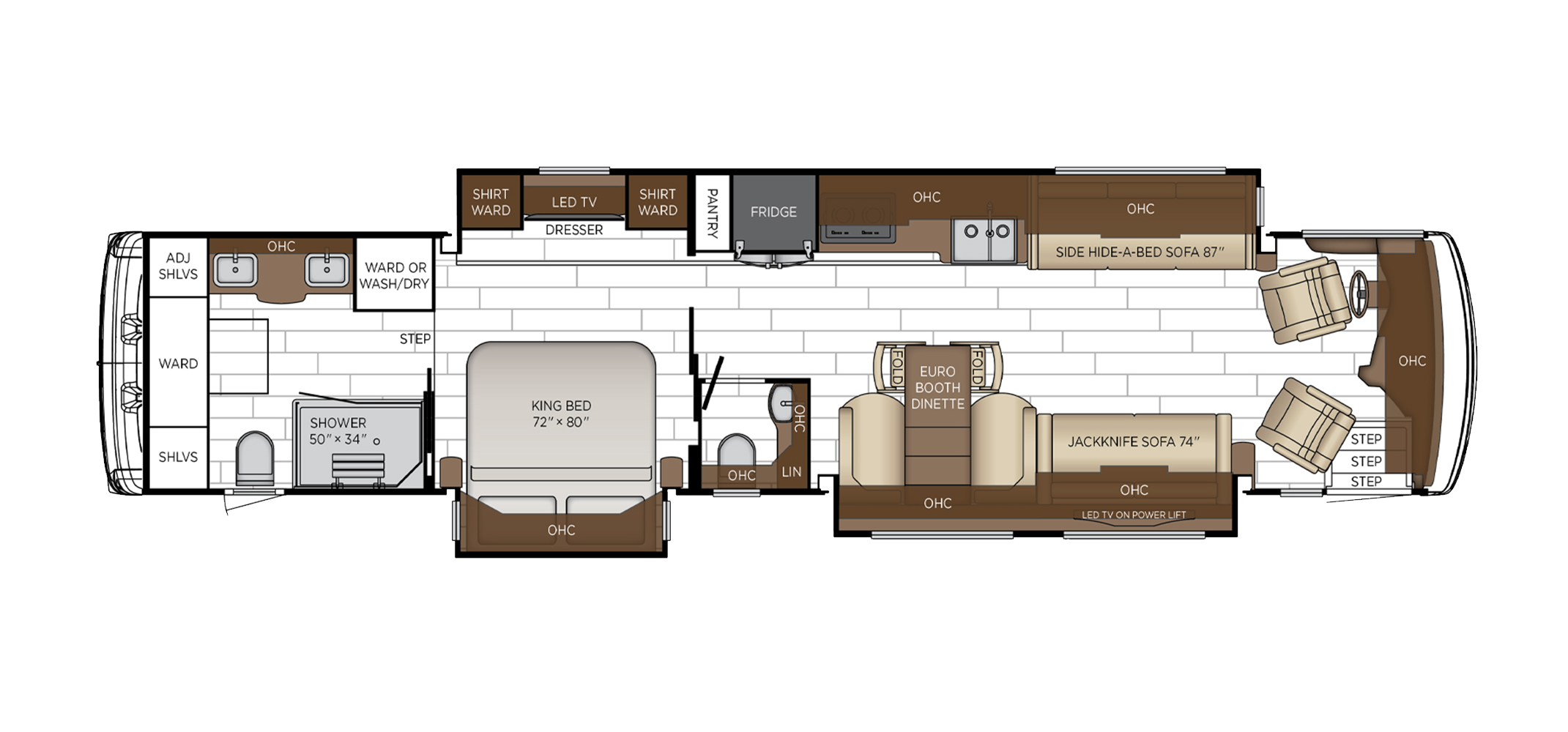 Dutch Star Floor Plan 4370