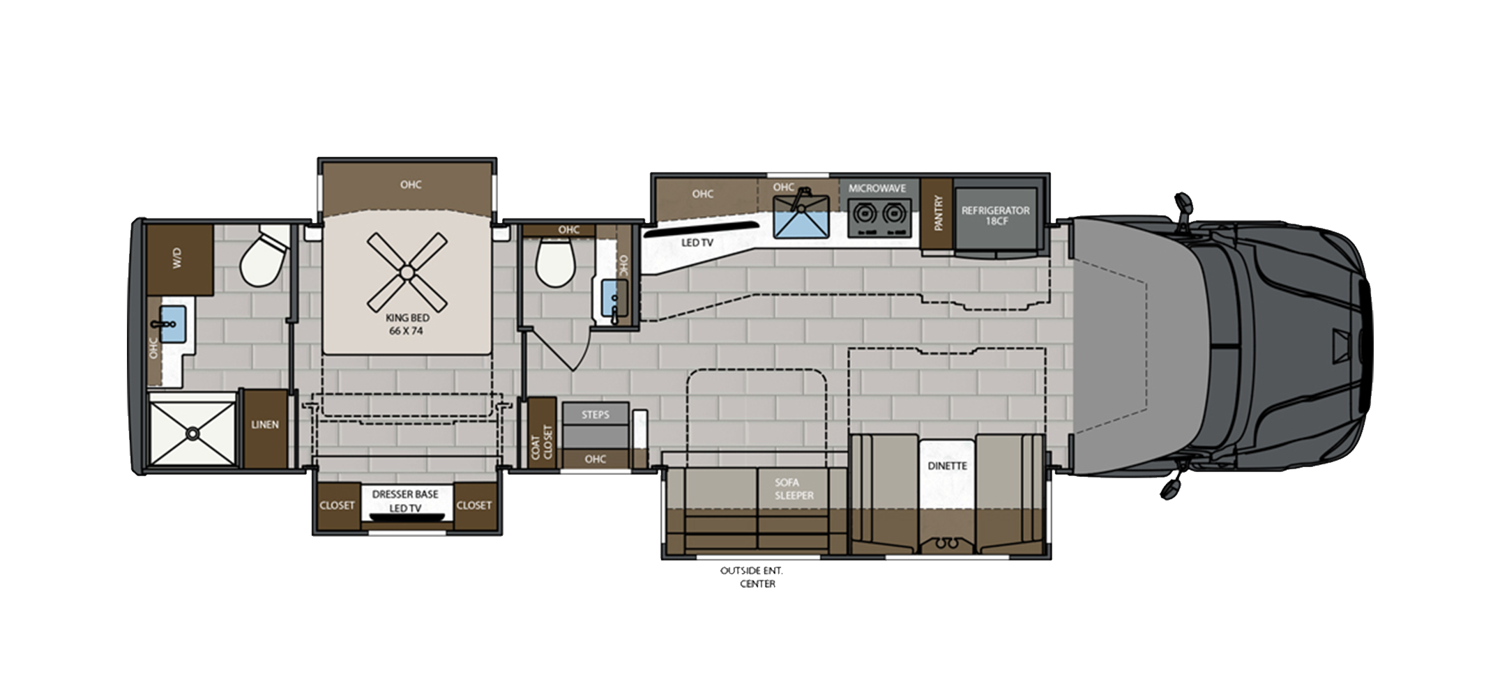 Explorer Floor Plan 40ERB