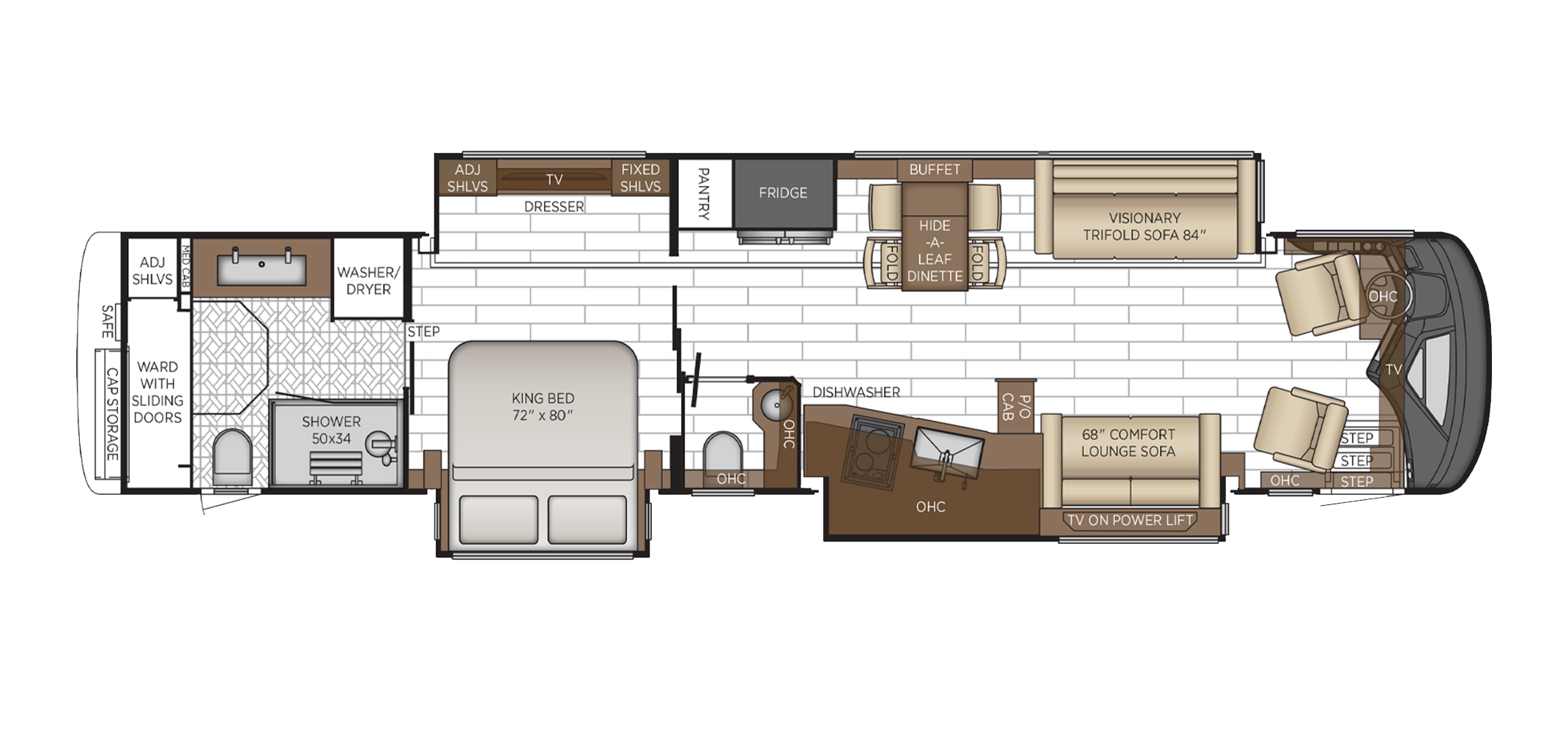 King Aire Floor Plan 4531