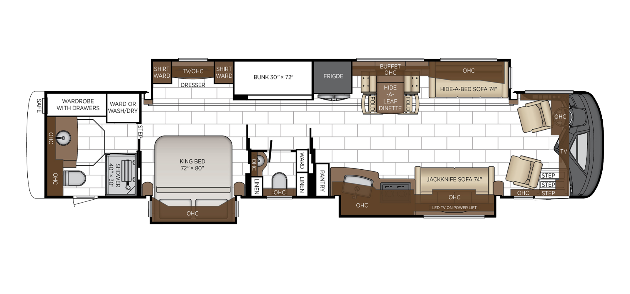 London Aire Floor Plan 4535