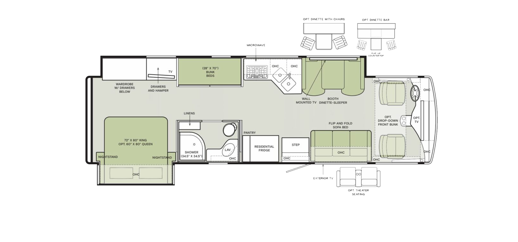 Open Road Floor Plan 34FA