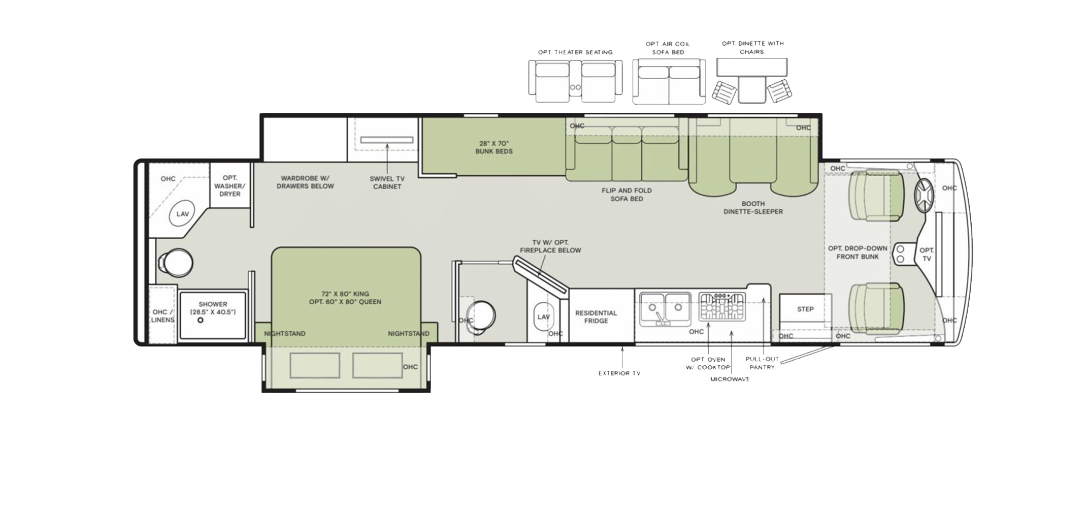 Open Road Floor Plan 34UA