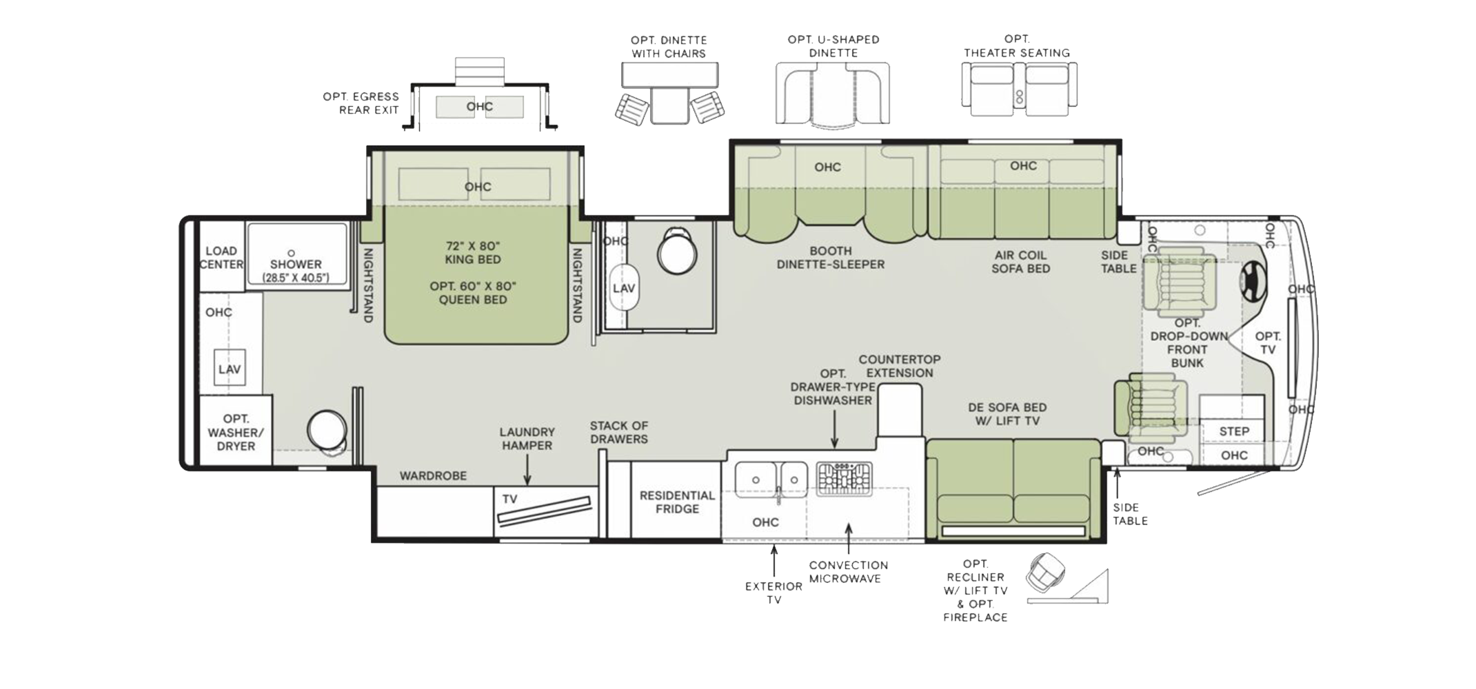 Phaeton Floor Plan 37BH