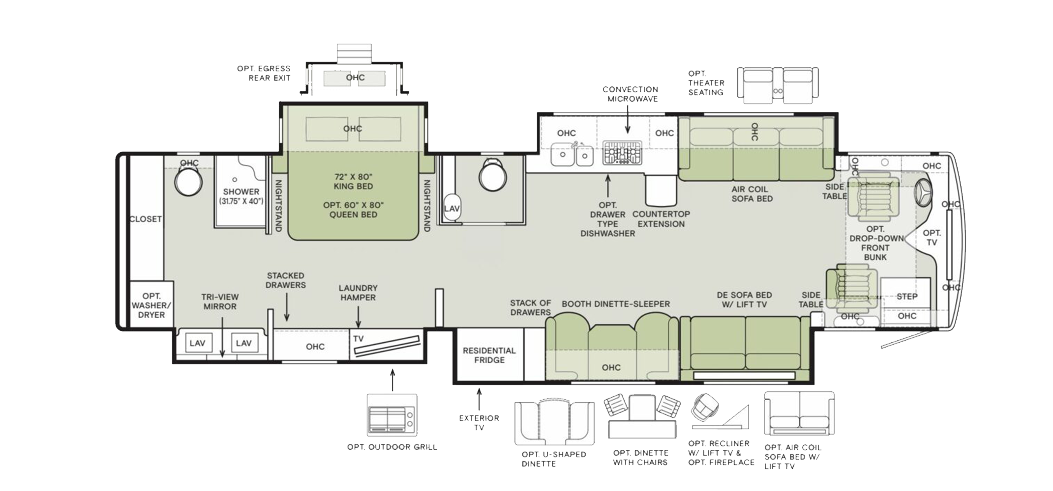 Phaeton Floor Plan 40IH