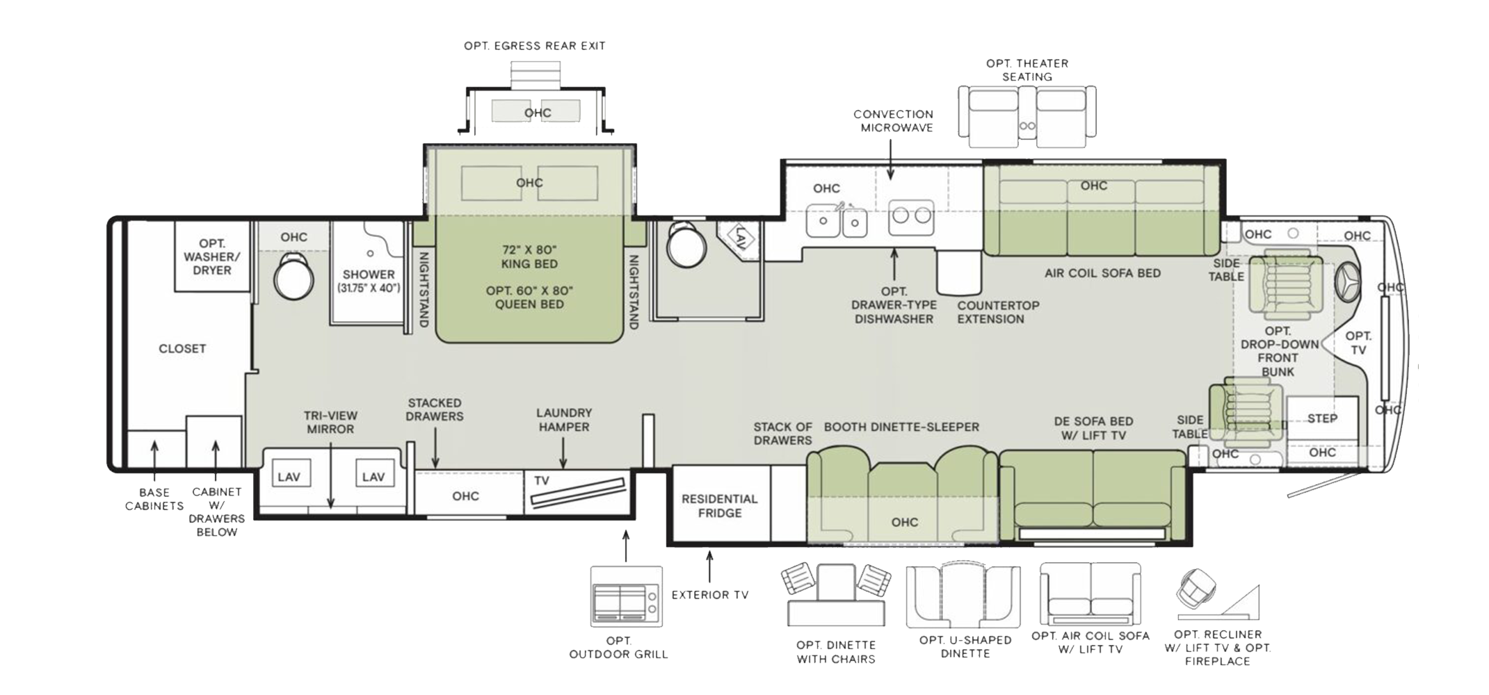 Phaeton Floor Plan 44OH