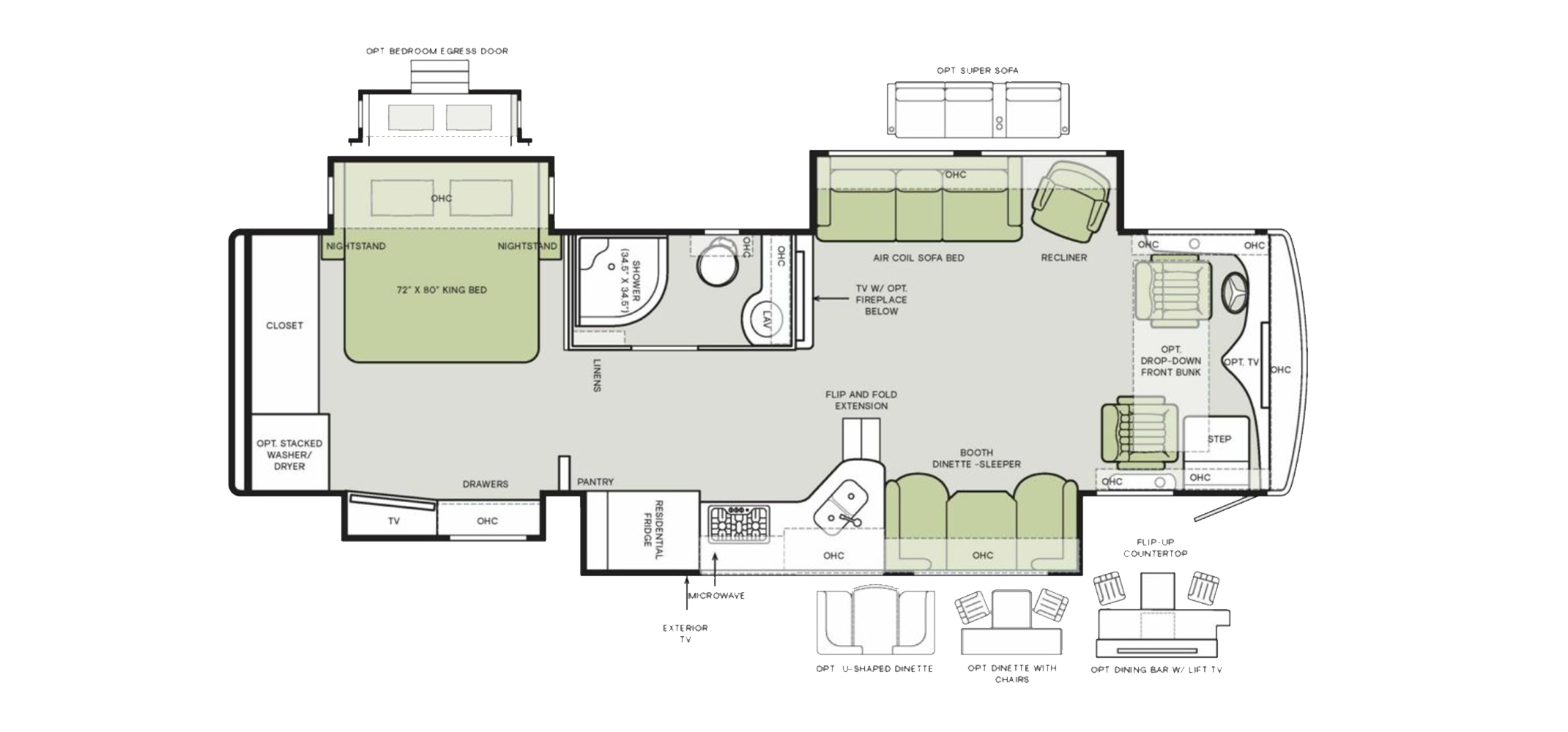 Allegro RED 33AA Floor Plan