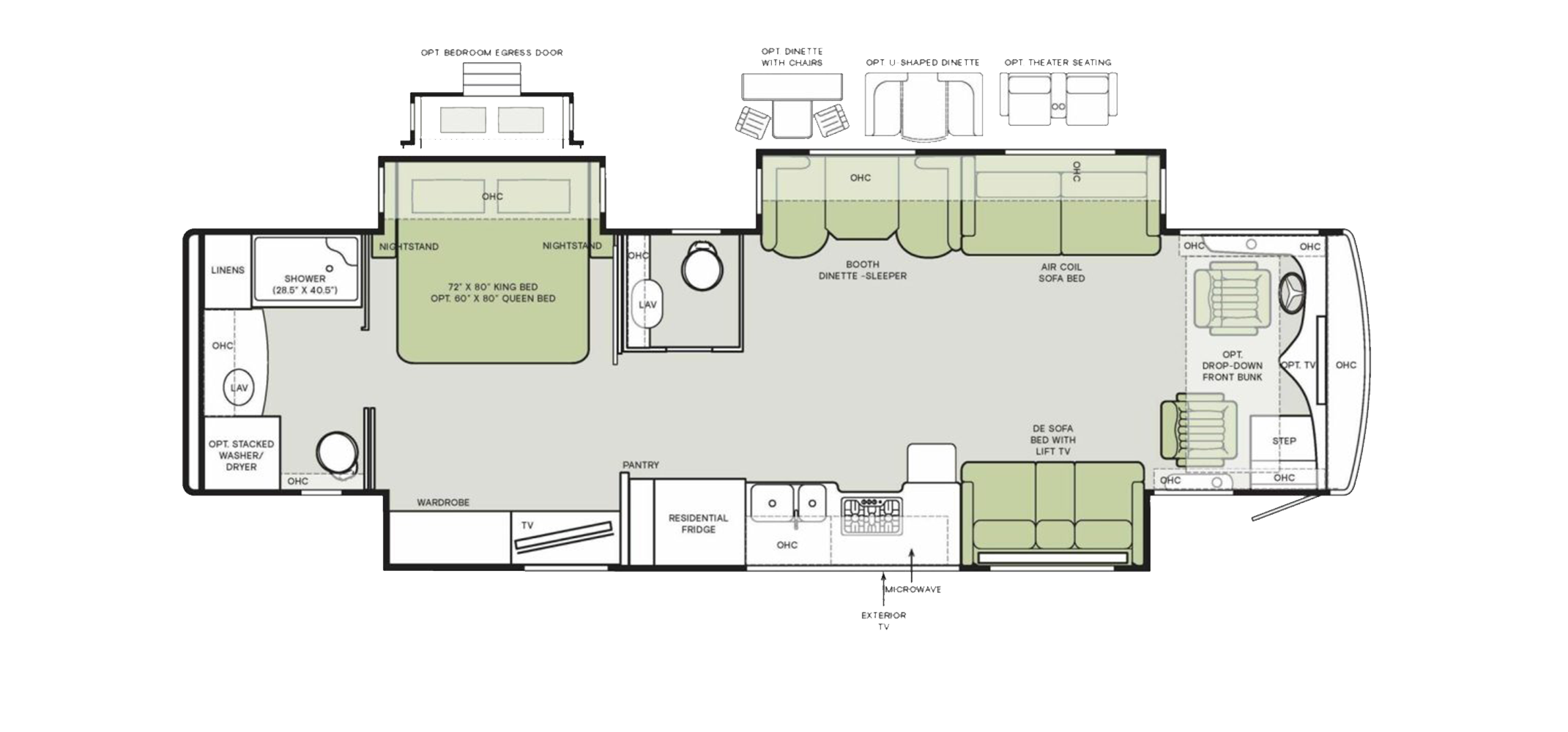 Allegro RED 37BA Floor Plan