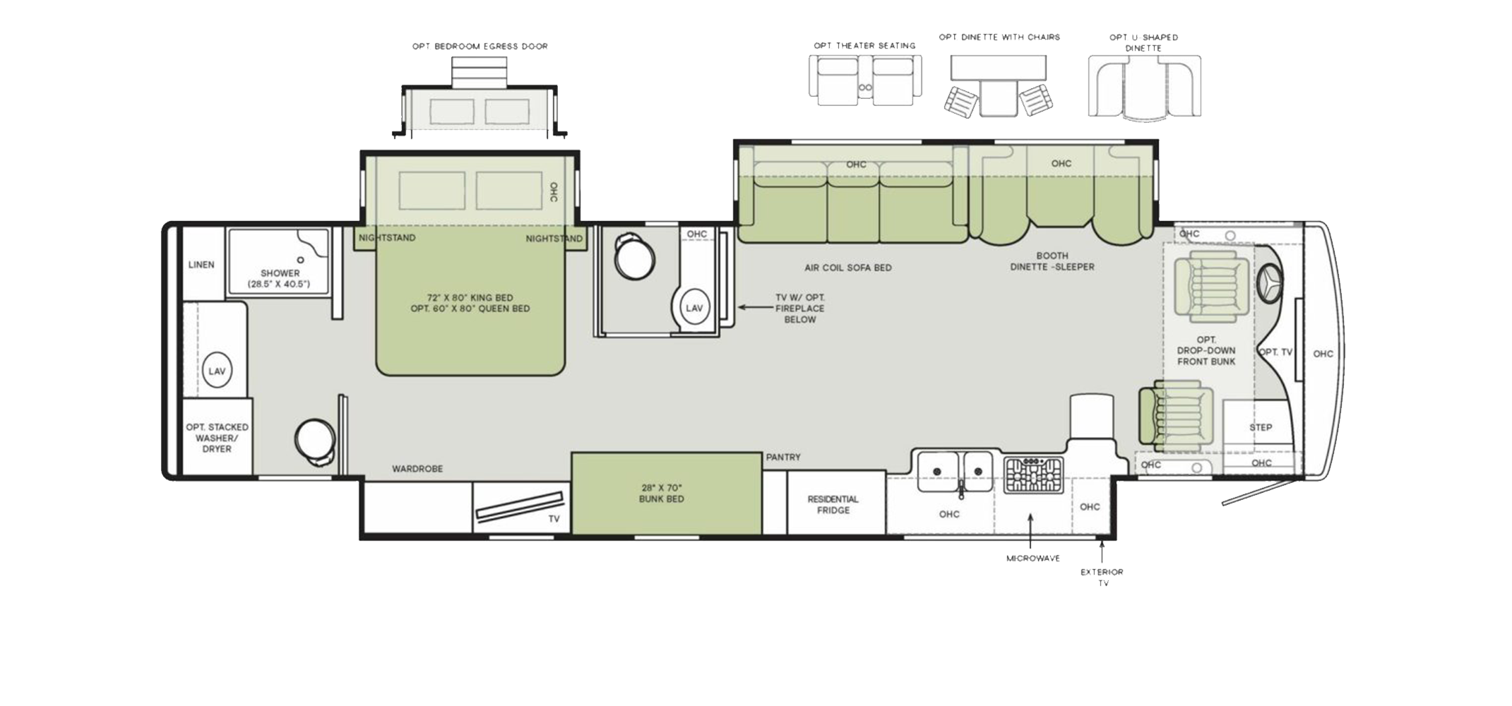 Allegro RED 38KA Floor Plan