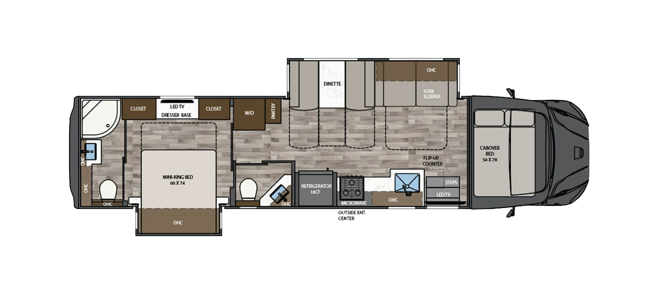 Valencia 38RB Floor Plan