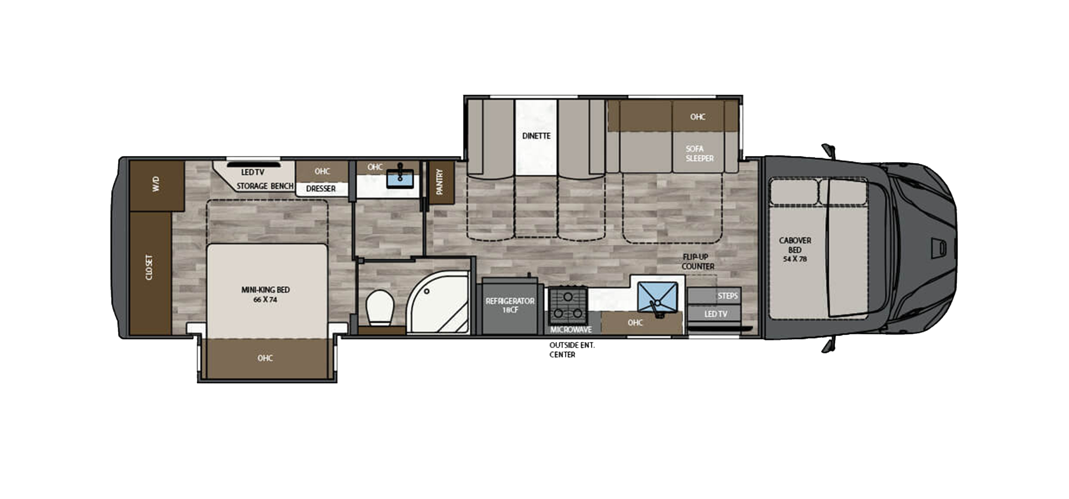 Valencia 38RW Floor Plan