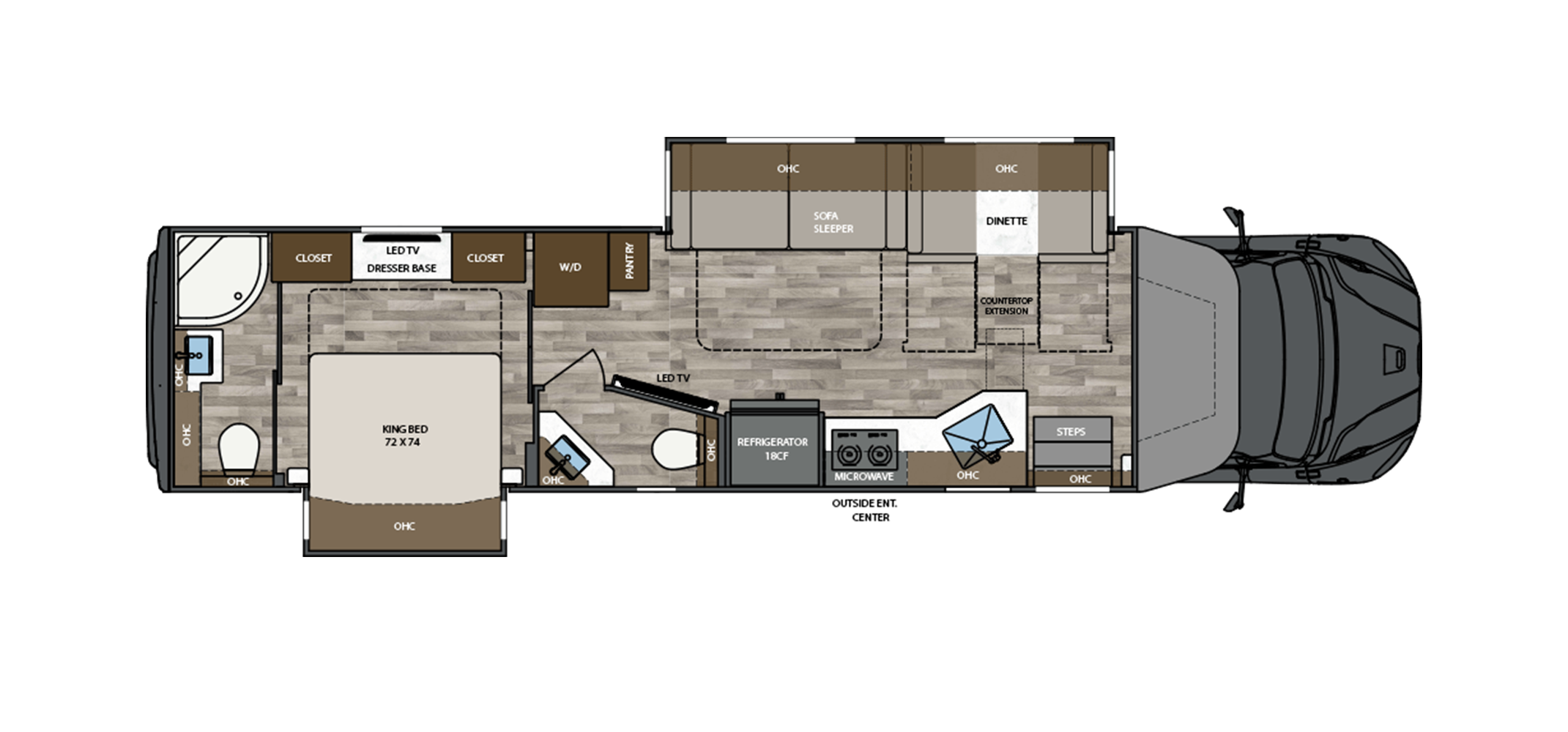 Verona Floor Plan 40VRB