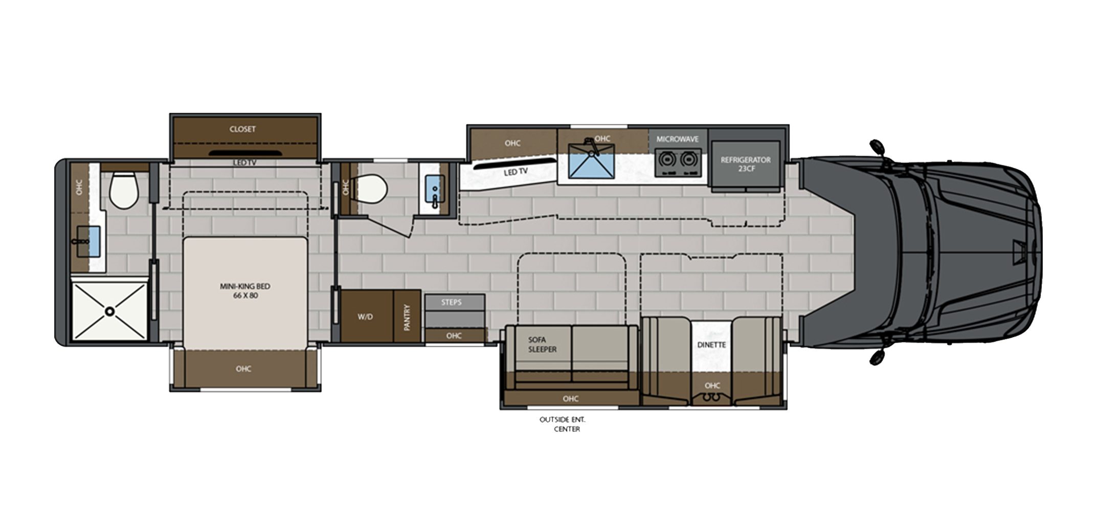 XL 43DB Floor Plan