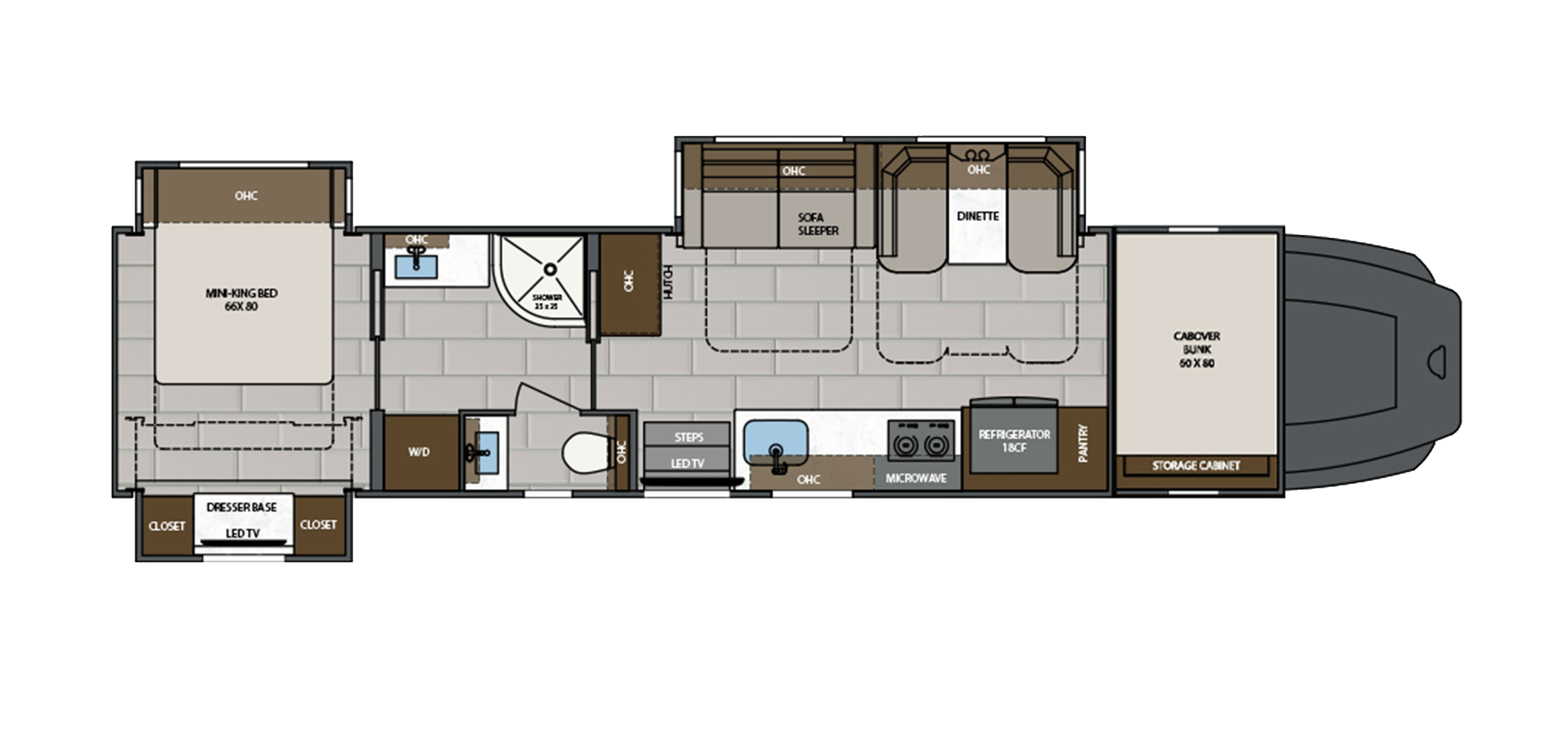 Classic Floor Plan 41CMB