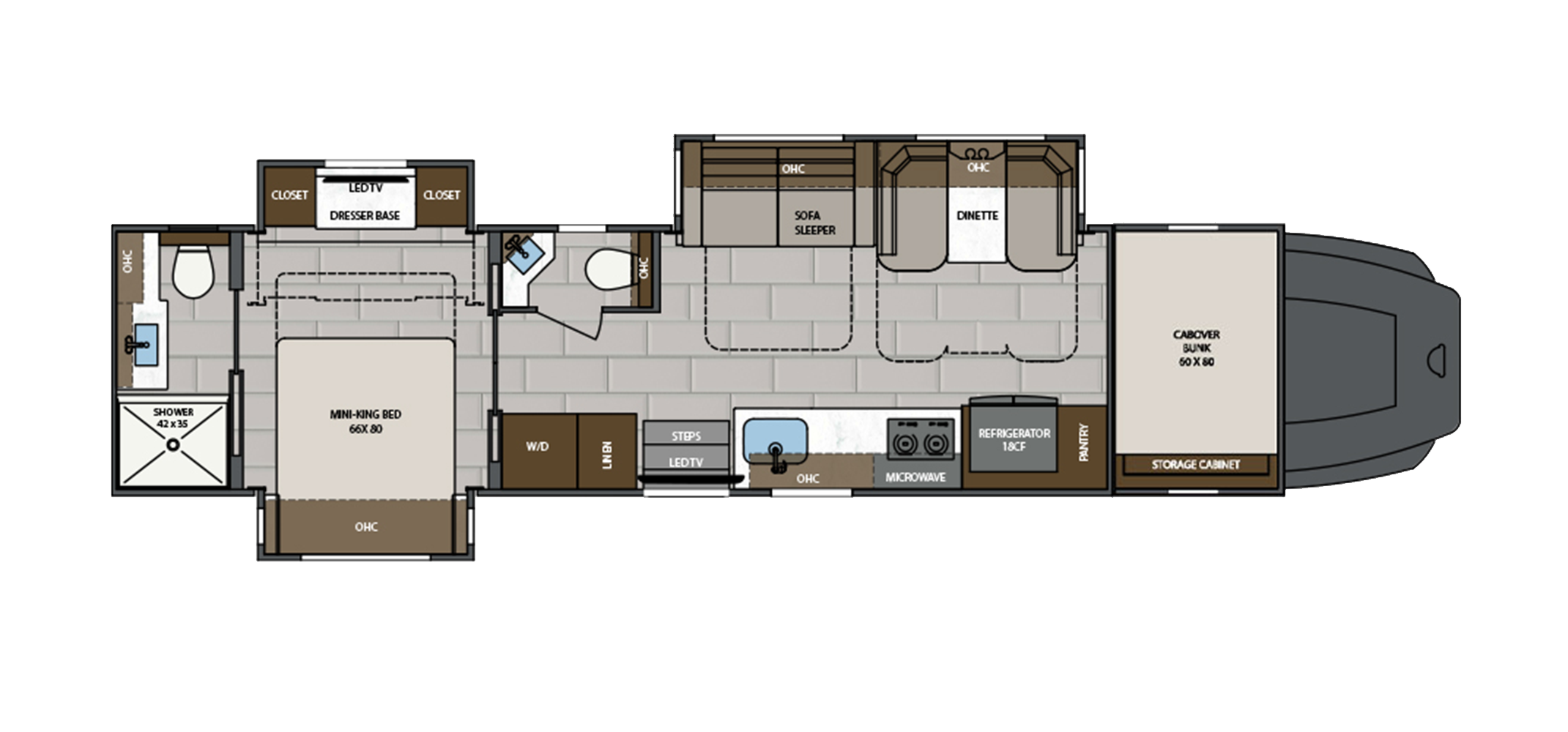 Classic Floor Plan 41CRB