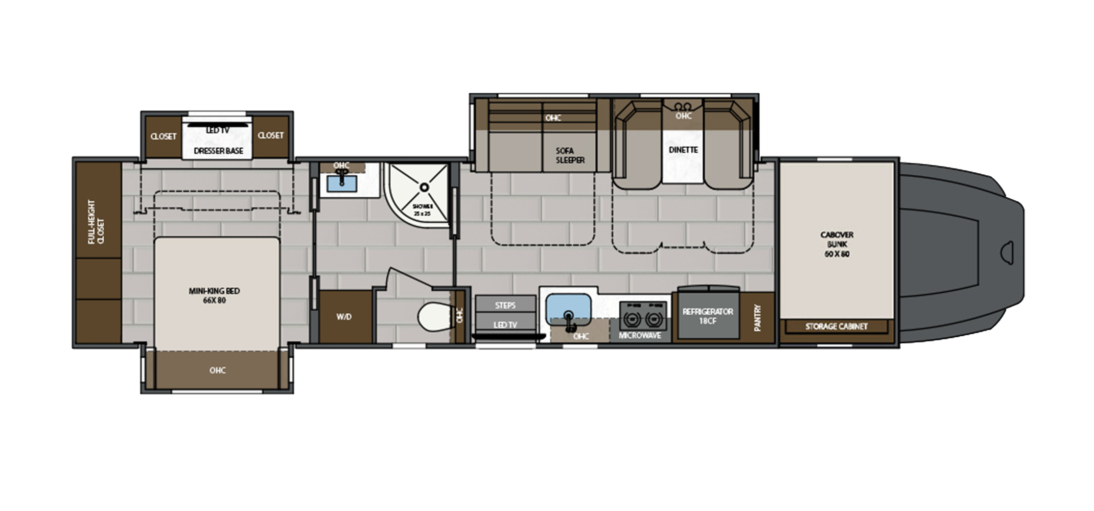 Classic Floor Plan 41CRW