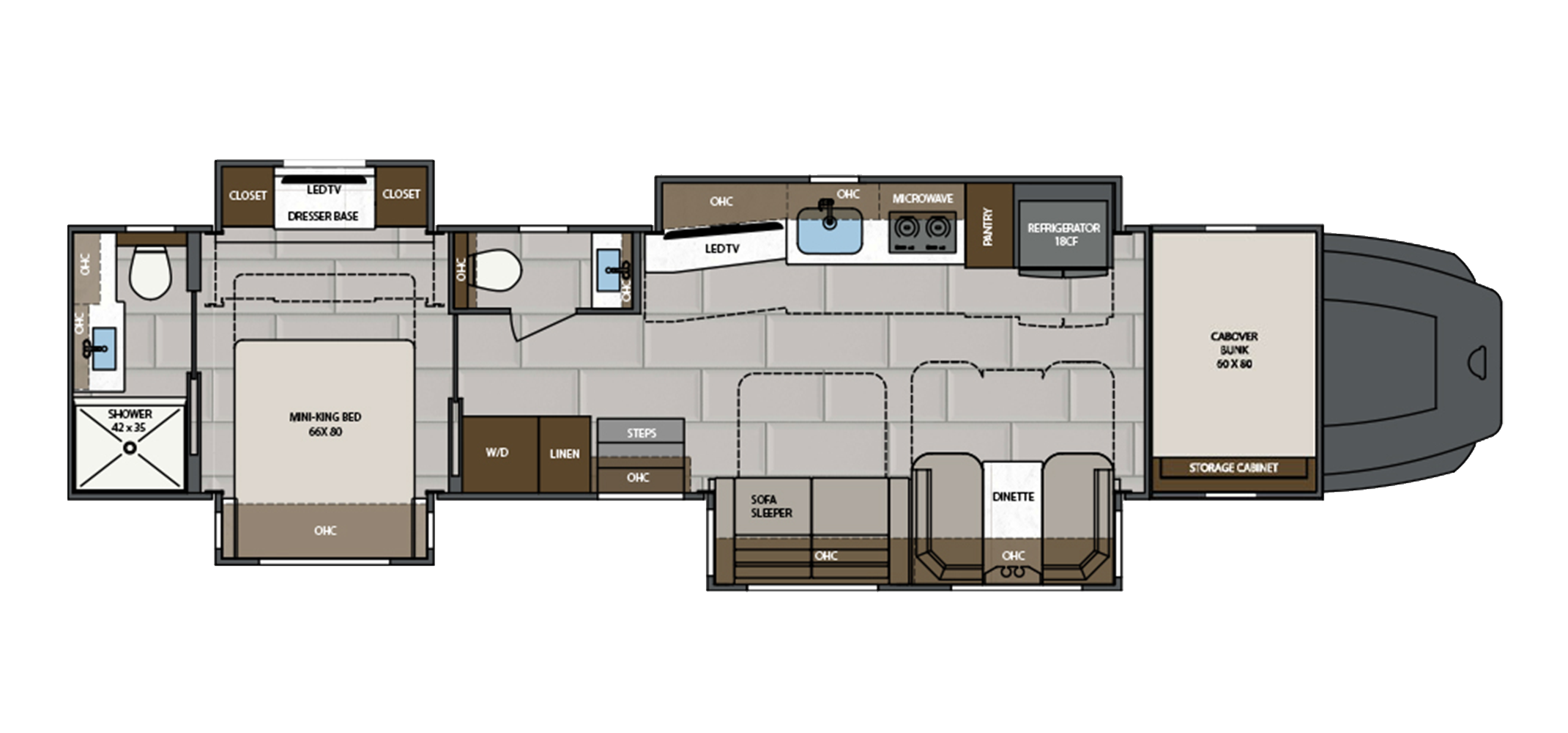 Classic Floor Plan 43CMD