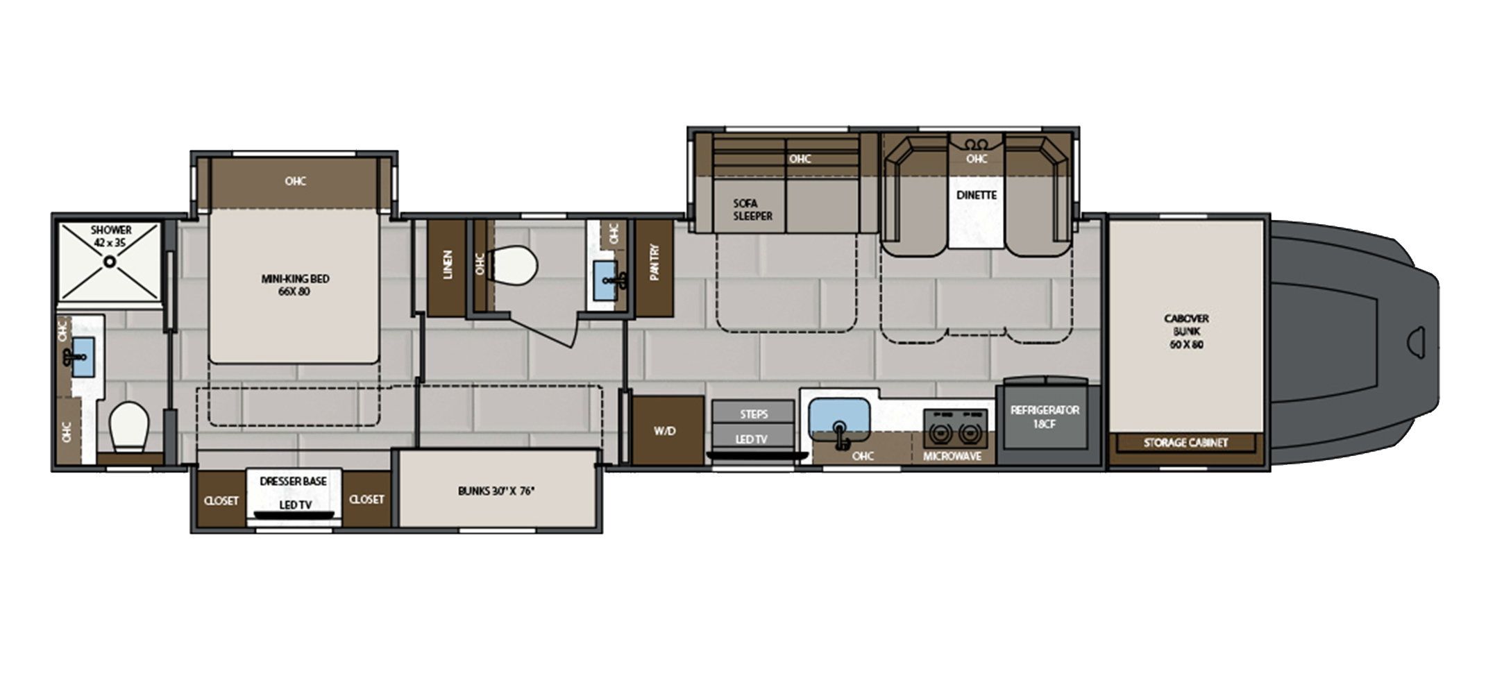 Classic Floor Plan 45CBF