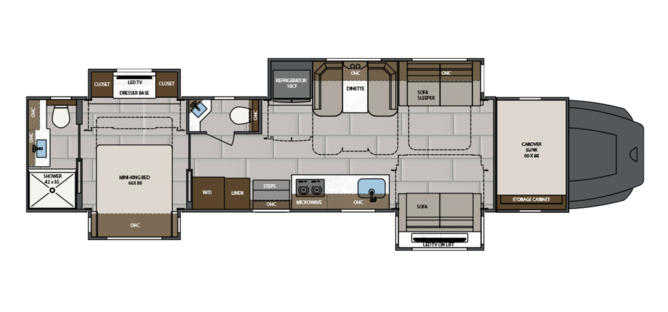 Classic Floor Plan 45CME