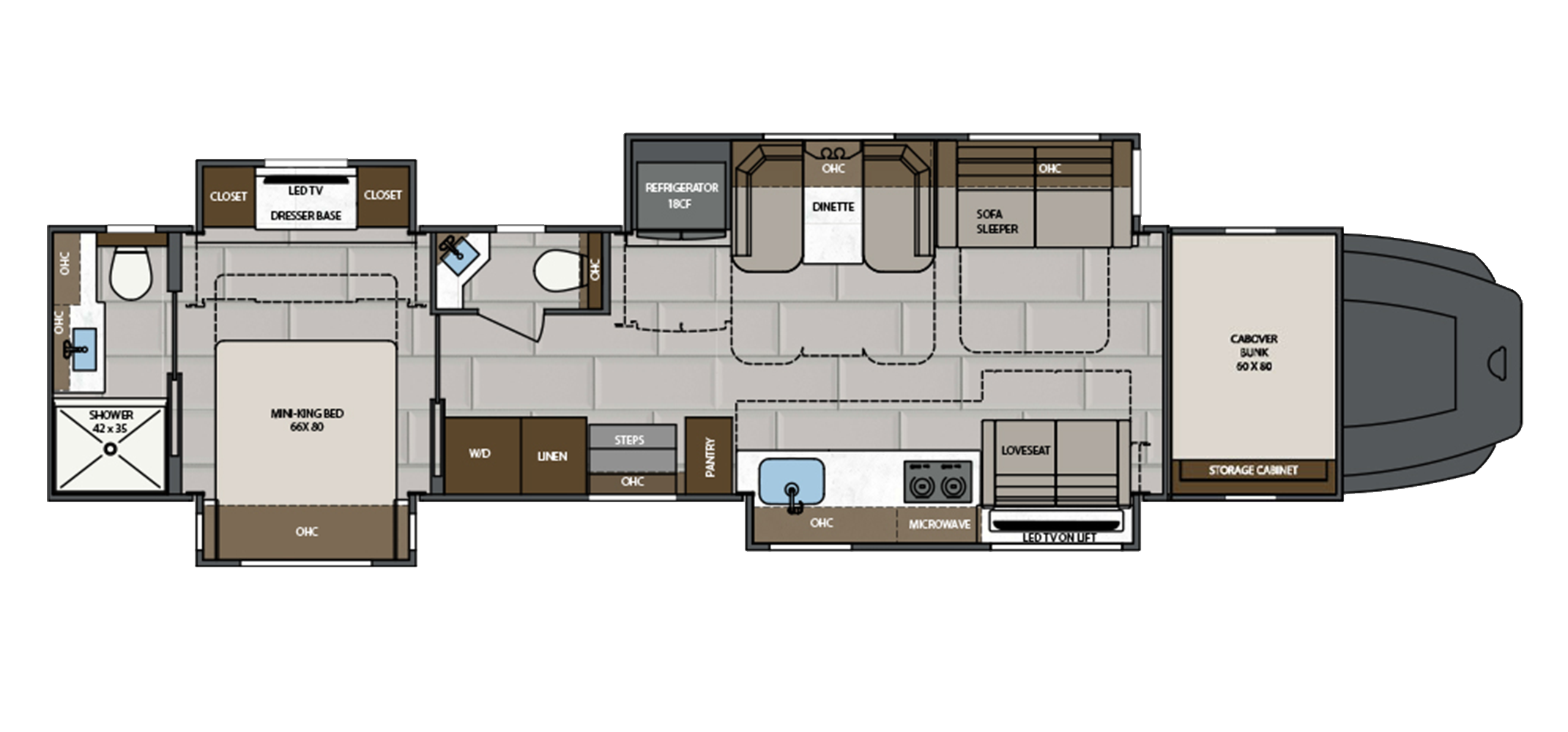 Classic Floor Plan 45CMR
