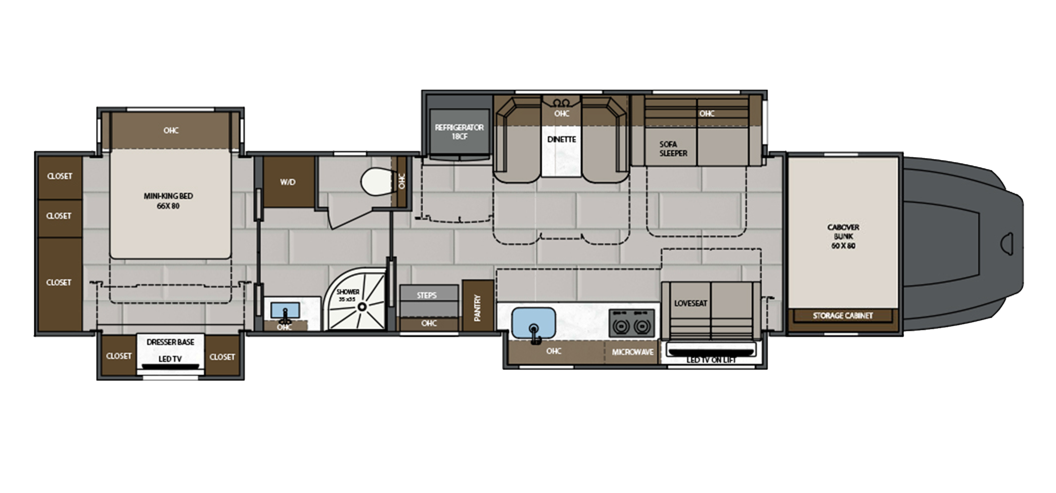 Classic Floor Plan 45CRS