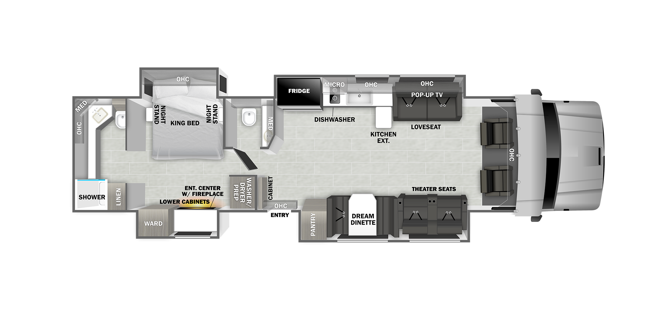 Floor Plans 26 grand sport 45cb