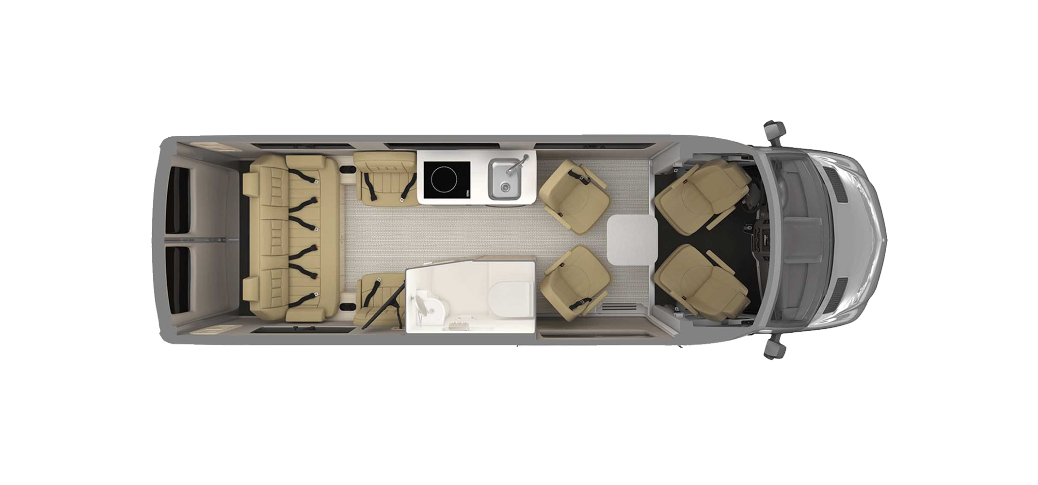 Airstream Interstate 24GL Tommy Bahama Floor Plan