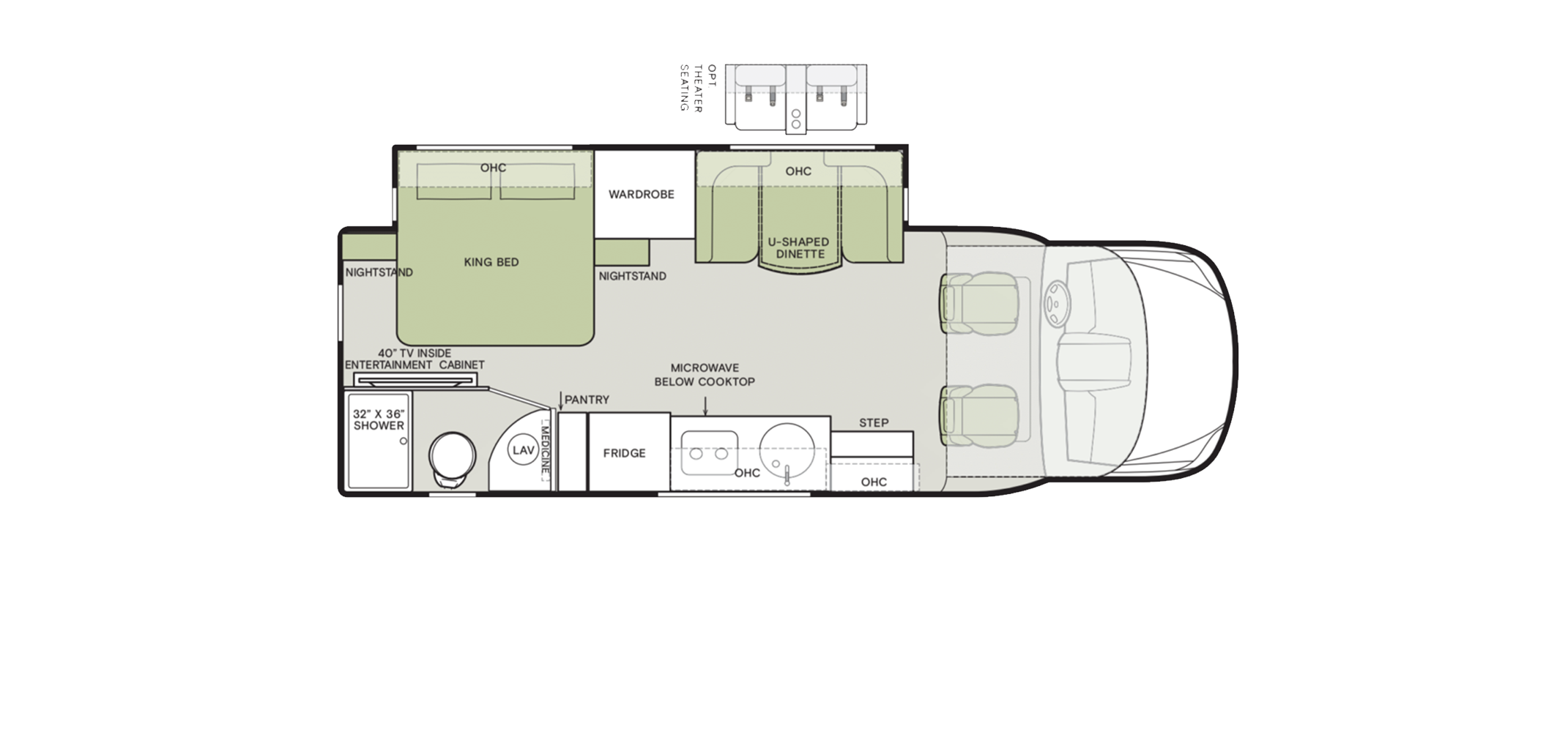 Wayfarer Floor Plan 25XPW